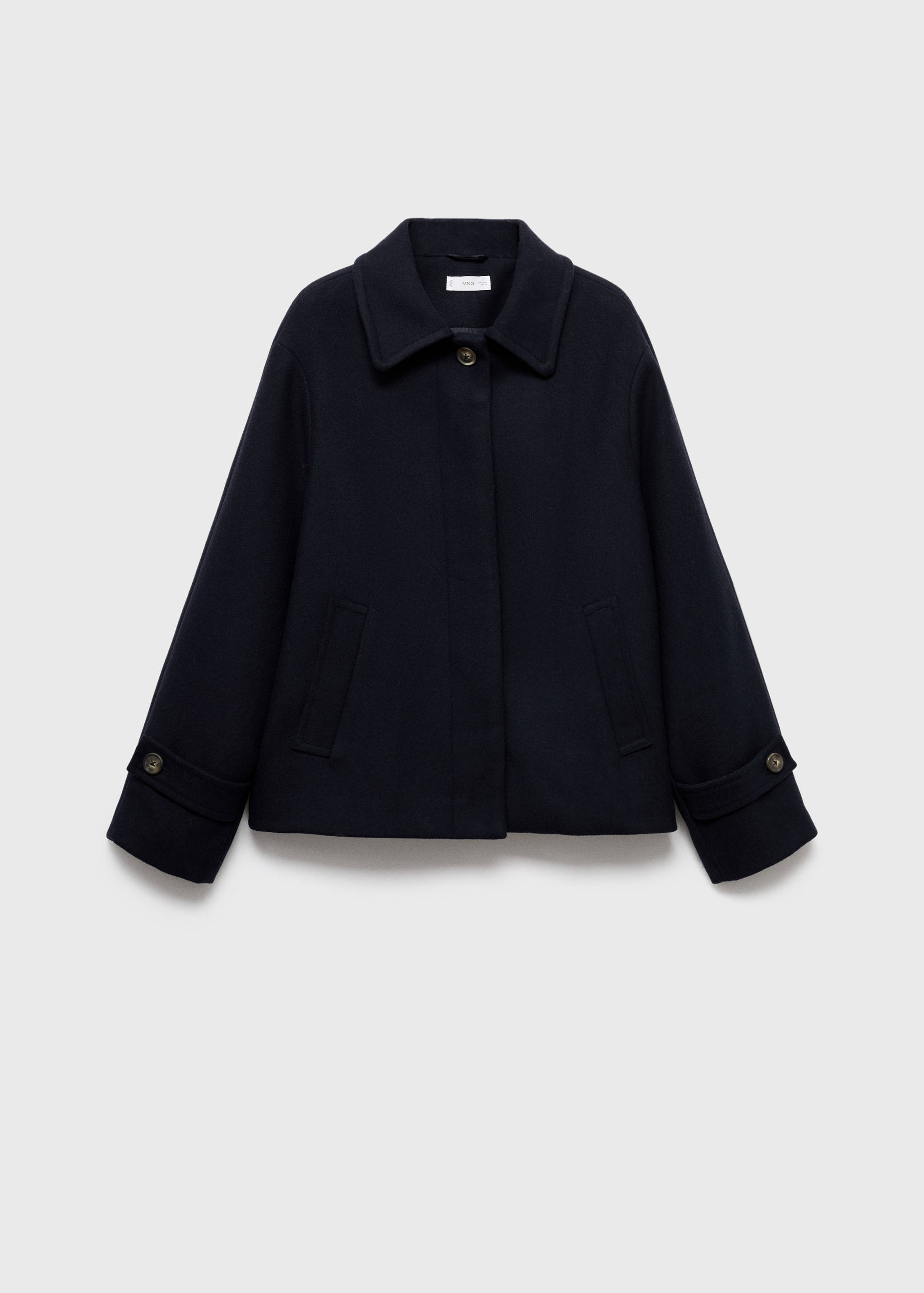 Casaco de tecido de lã - Artigo sem modelo