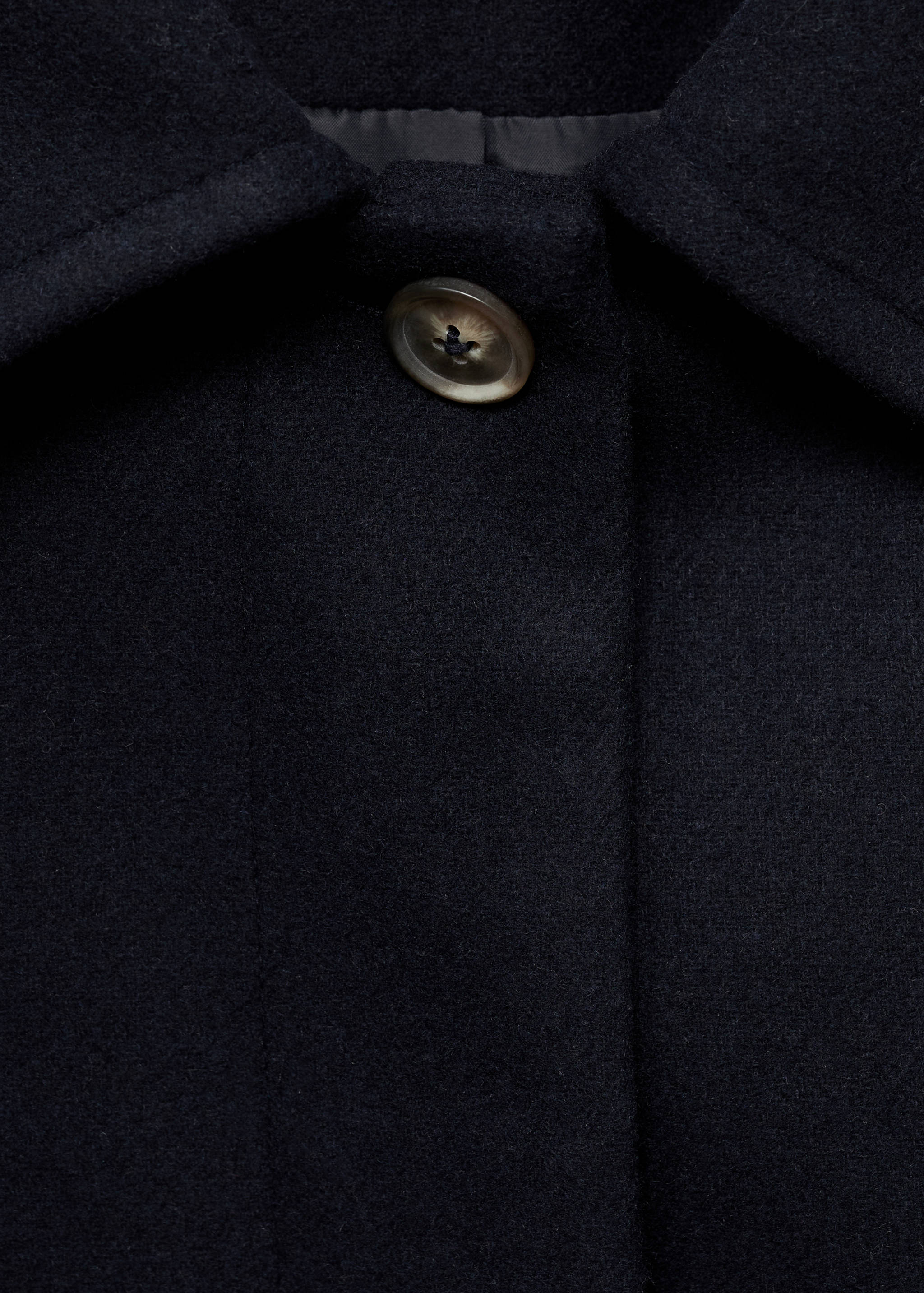 Casaco de tecido de lã - Pormenor do artigo 8