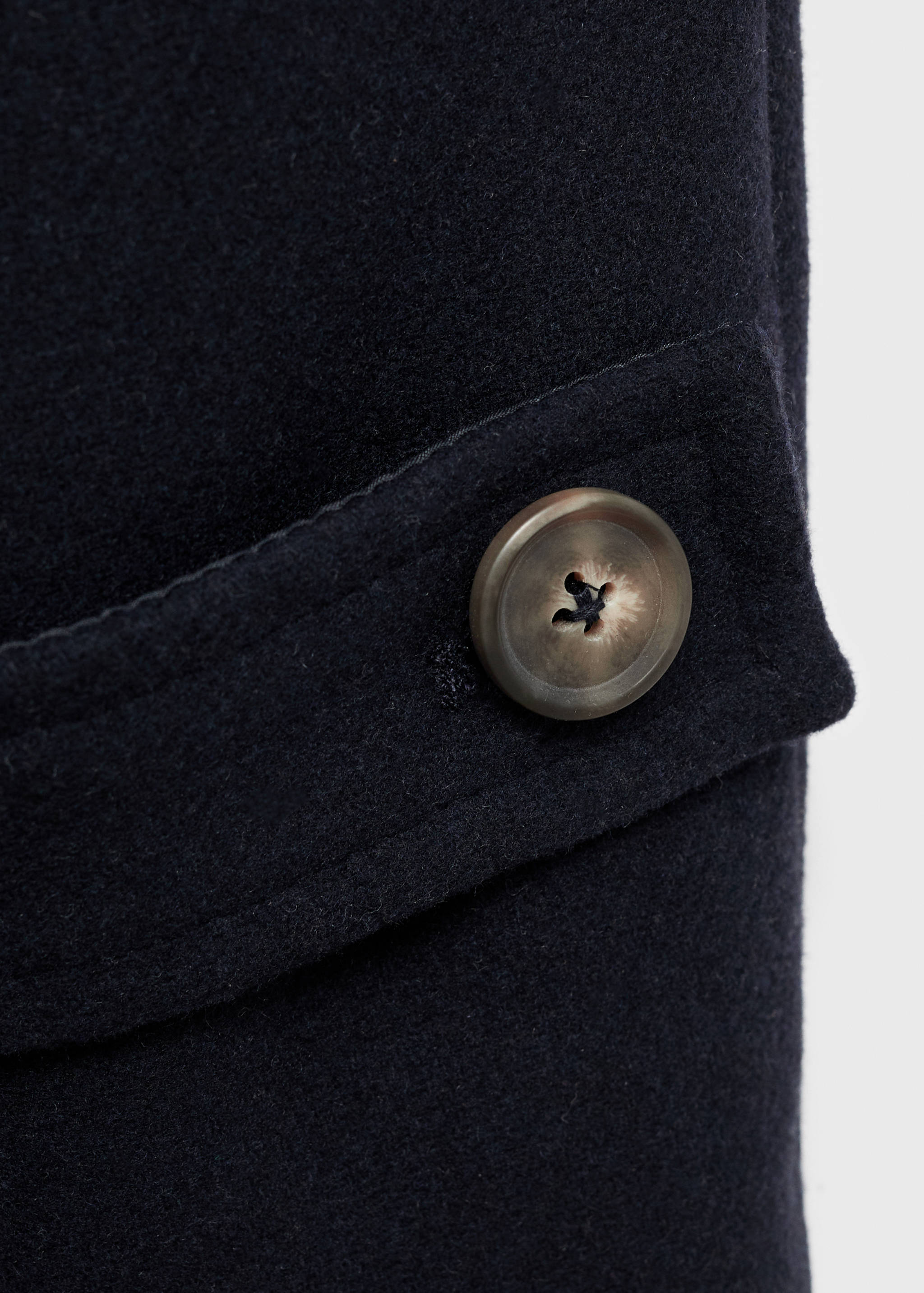 Casaco de tecido de lã - Pormenor do artigo 0