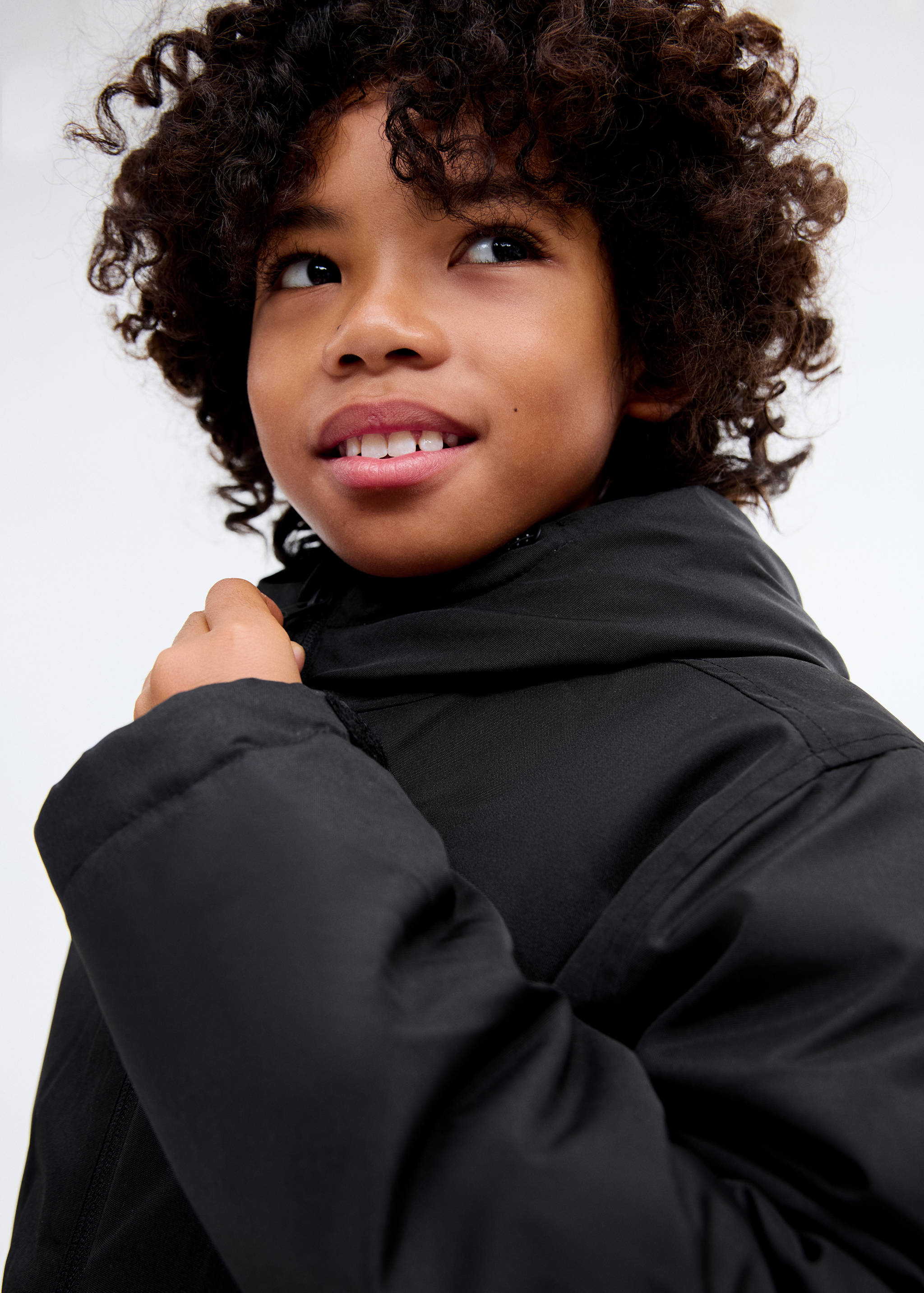 Huvad kappa - Bild av mittparti