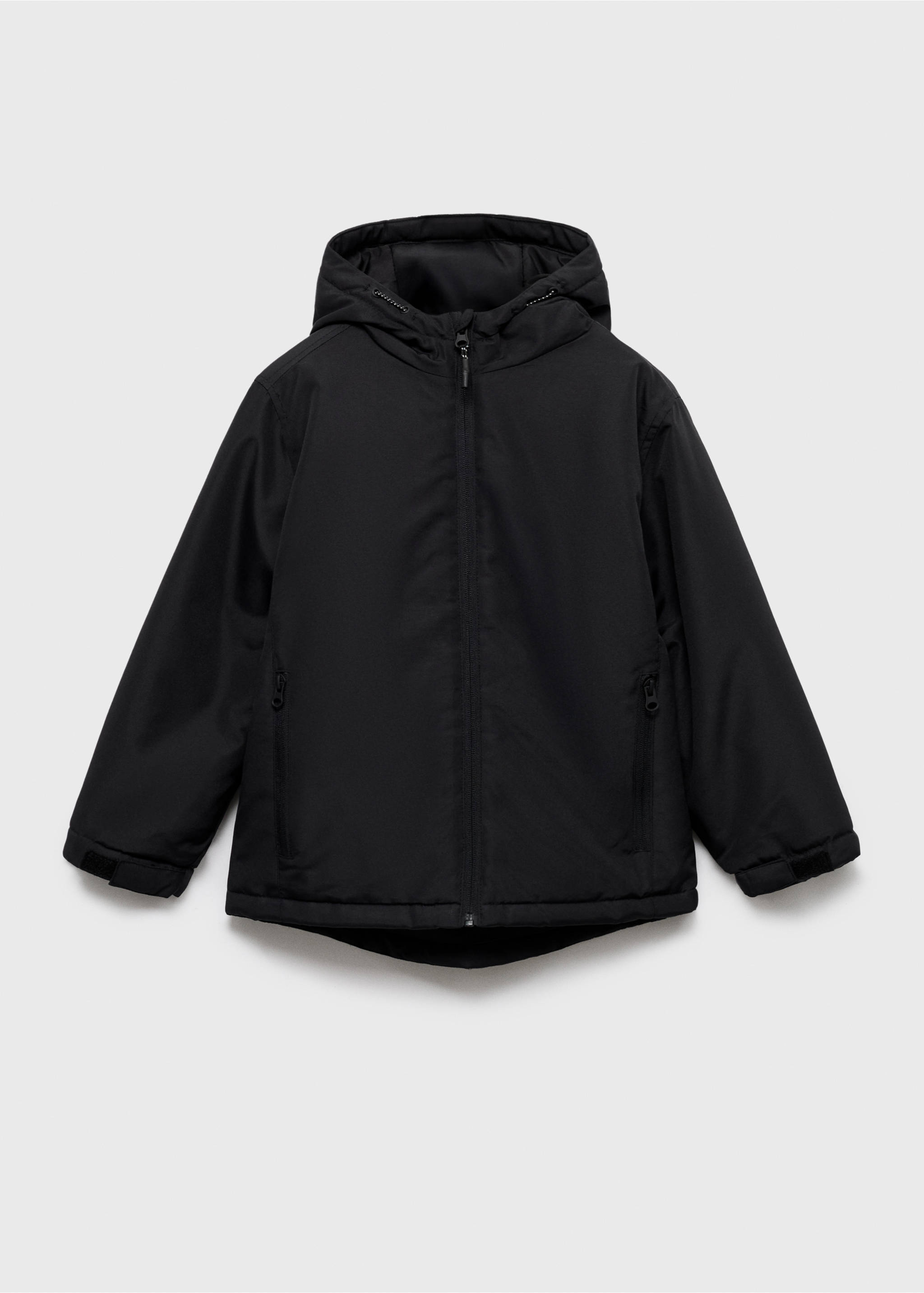 Kapüşonlu anorak - Modelsiz ürün, Siyah. Ref: 17065785-00.