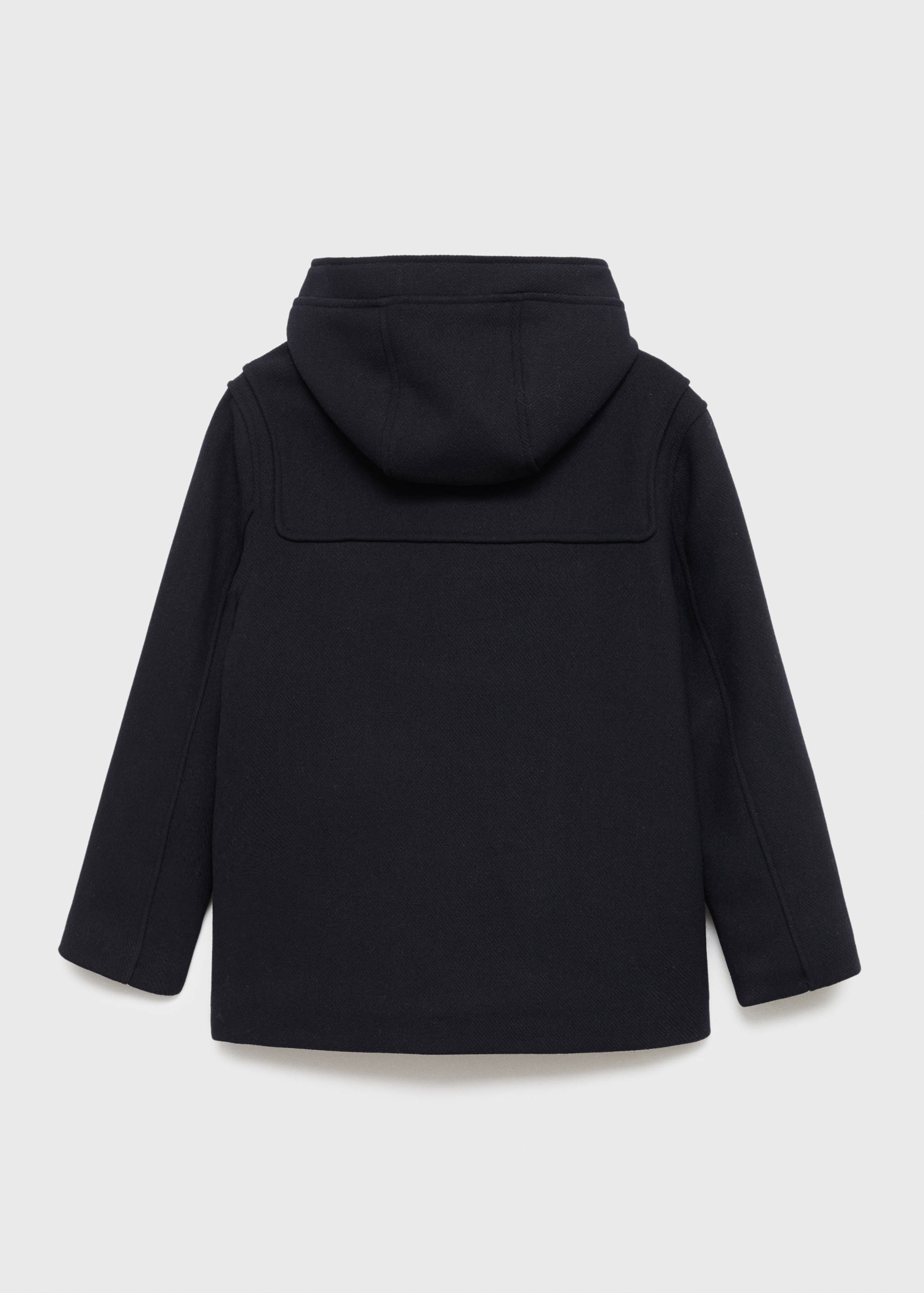 Wool duffle coat - Reverse of the article