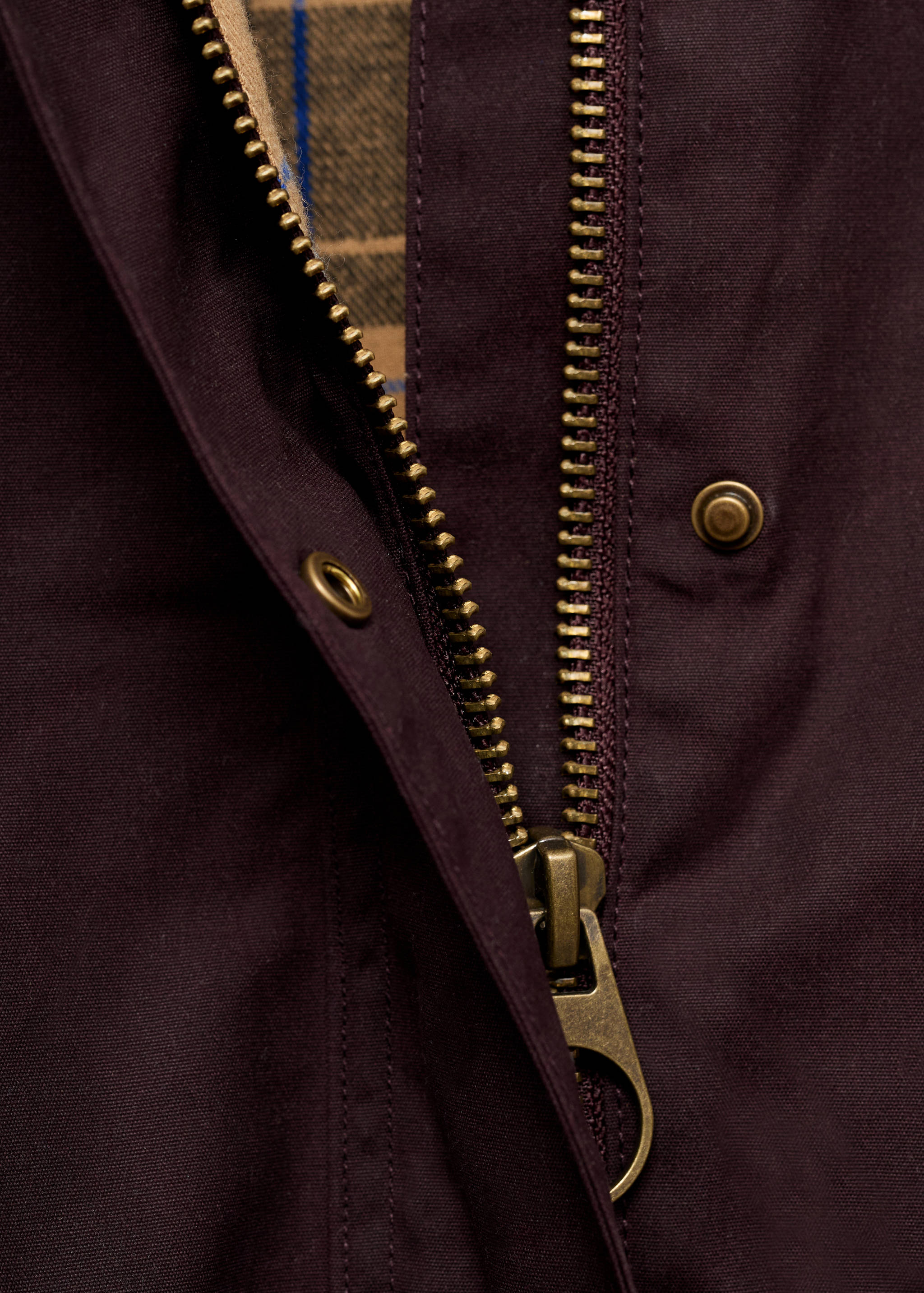 Parka algodón cuello pana - Detalle del artículo 8