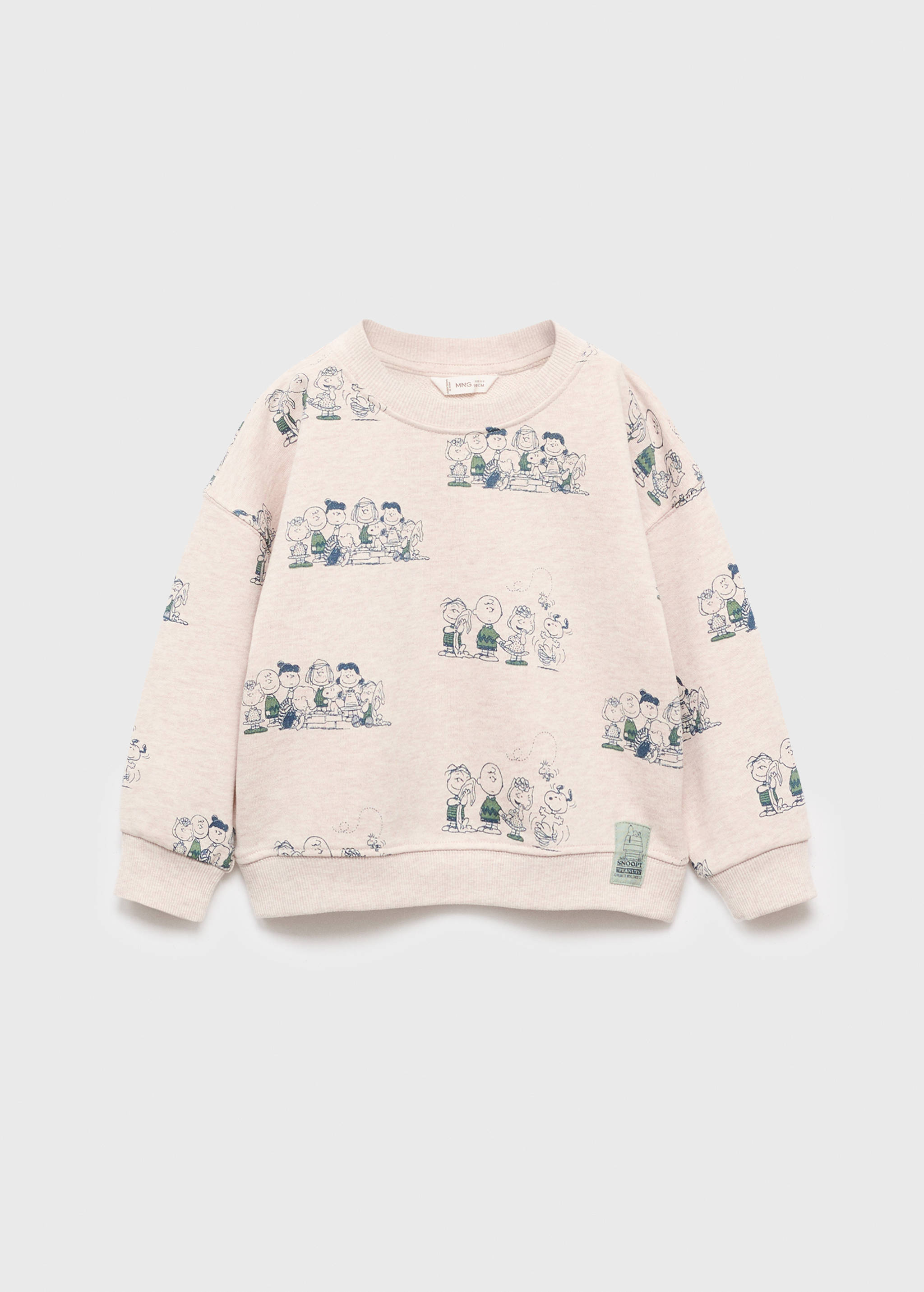 Snoopy cotton sweatshirt - Article without model