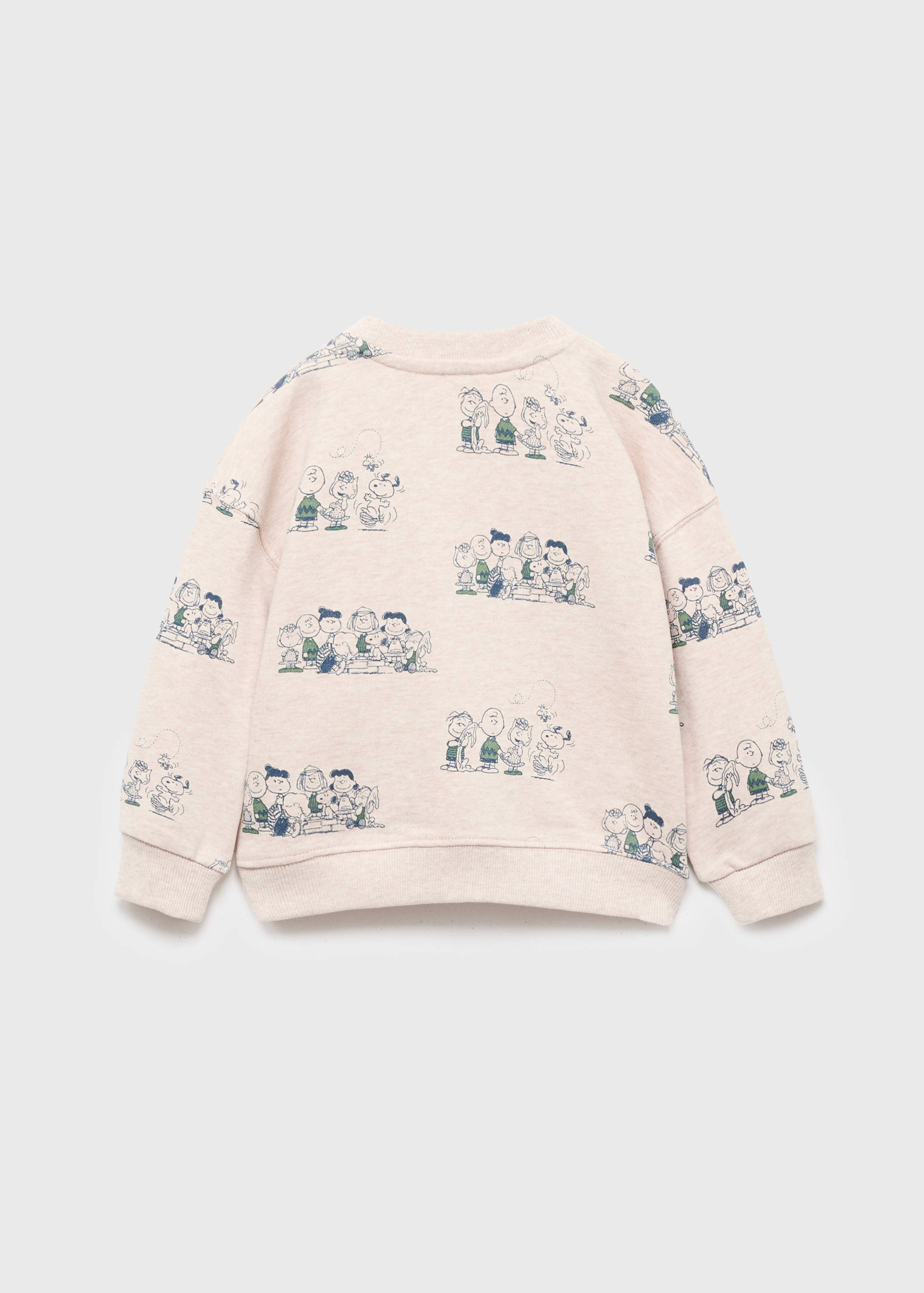 Snoopy cotton sweatshirt - Reverse of the article