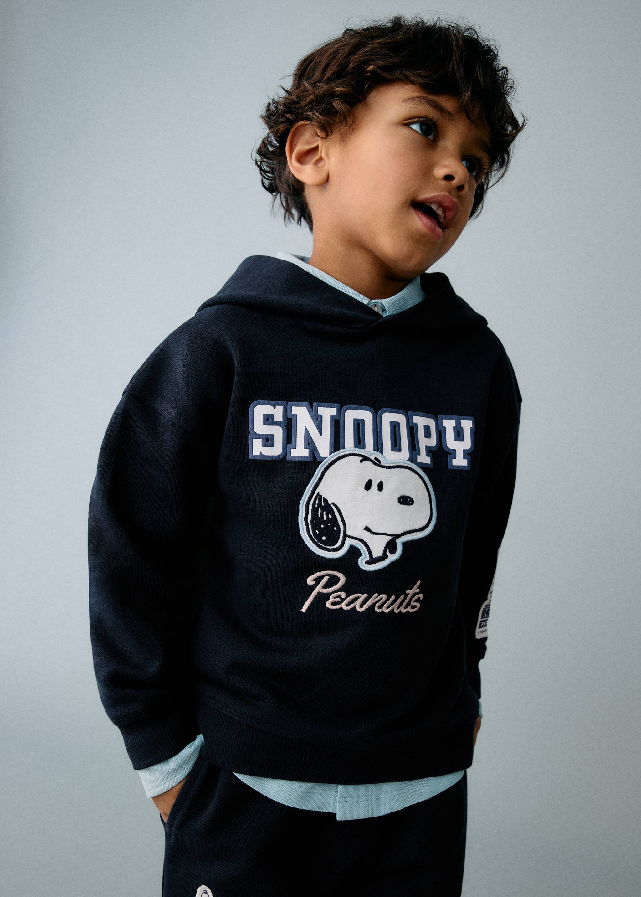 Sweat-shirt Snoopy capuche - Plan moyen