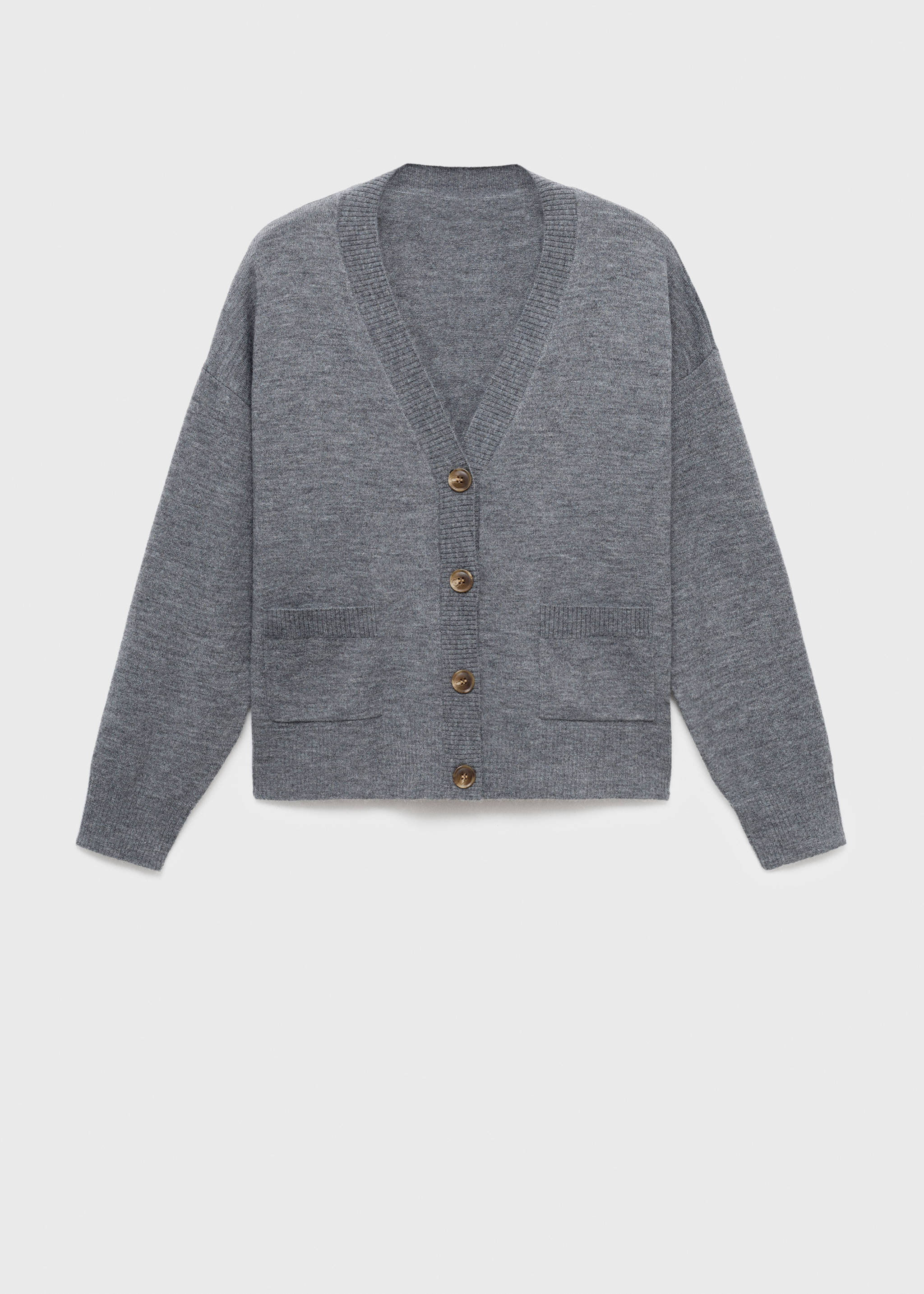 V-neck cardigan with pockets - Article without model