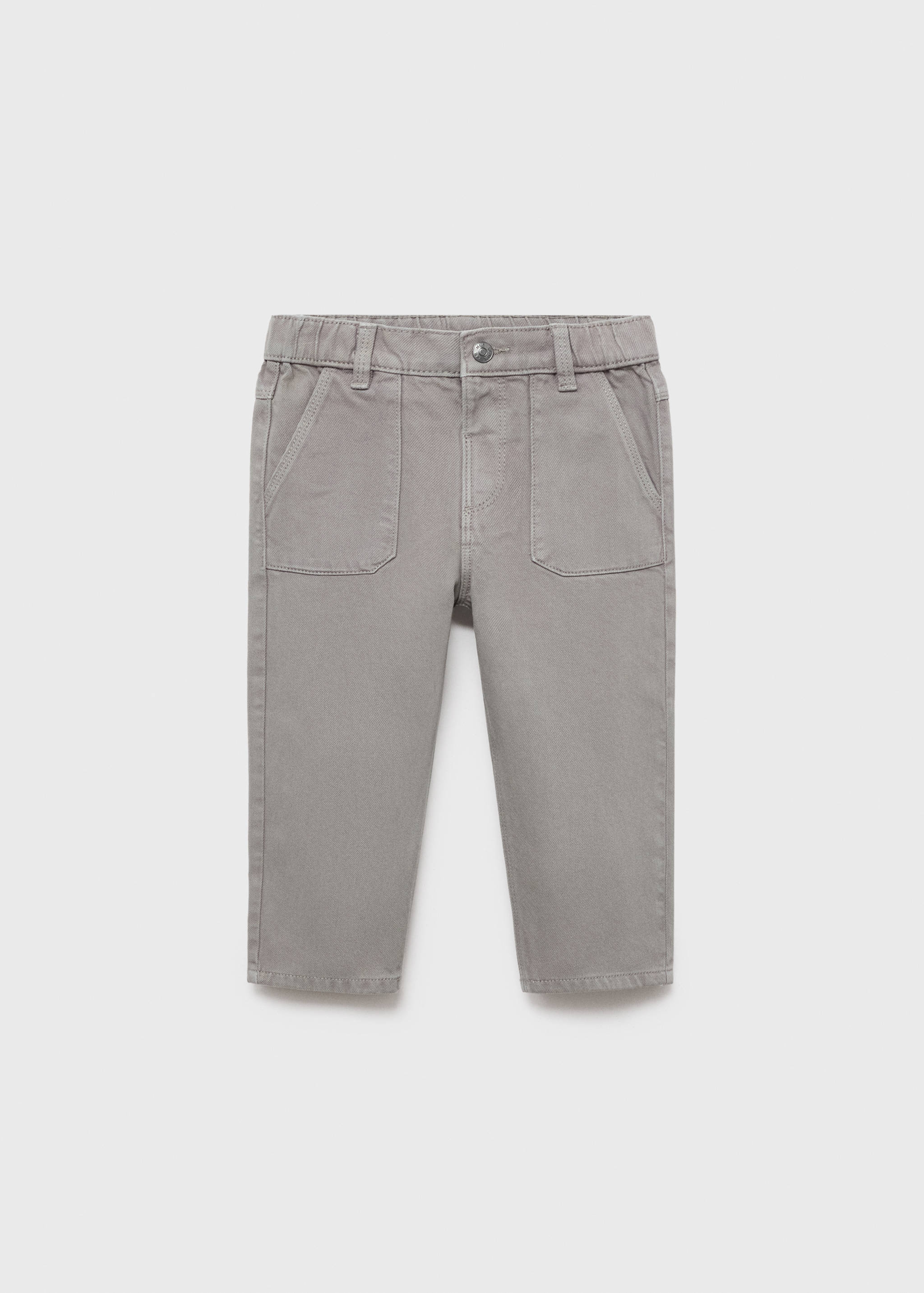 Dżinsy bawełniane z prostymi nogawkami - Artykuł bez modela/modelki