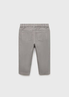 Straight cotton jeans — Denim Grey 5