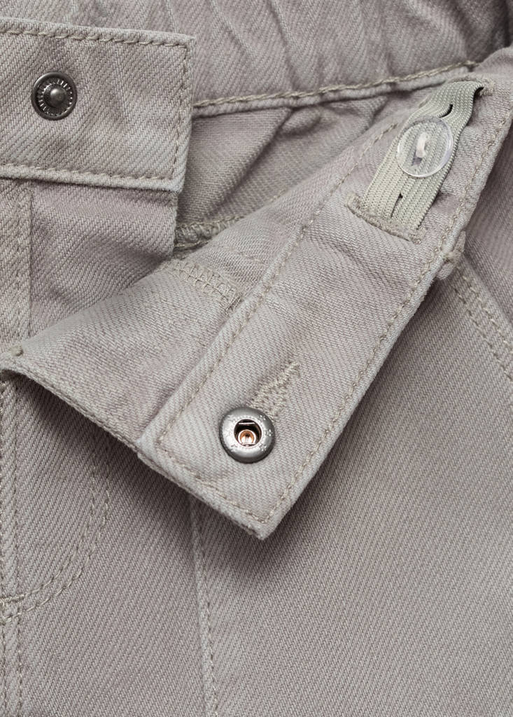 Straight cotton jeans — Denim Grey