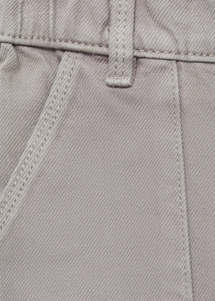 Straight cotton jeans — Denim Grey
