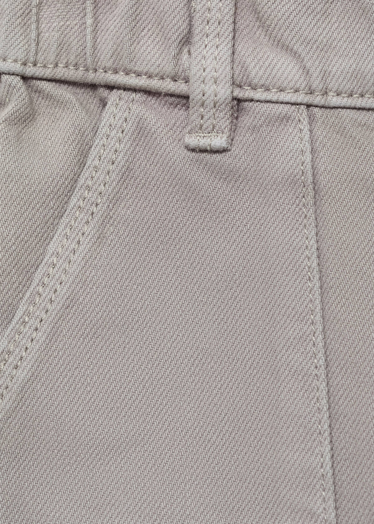 Straight cotton jeans — Denim Grey