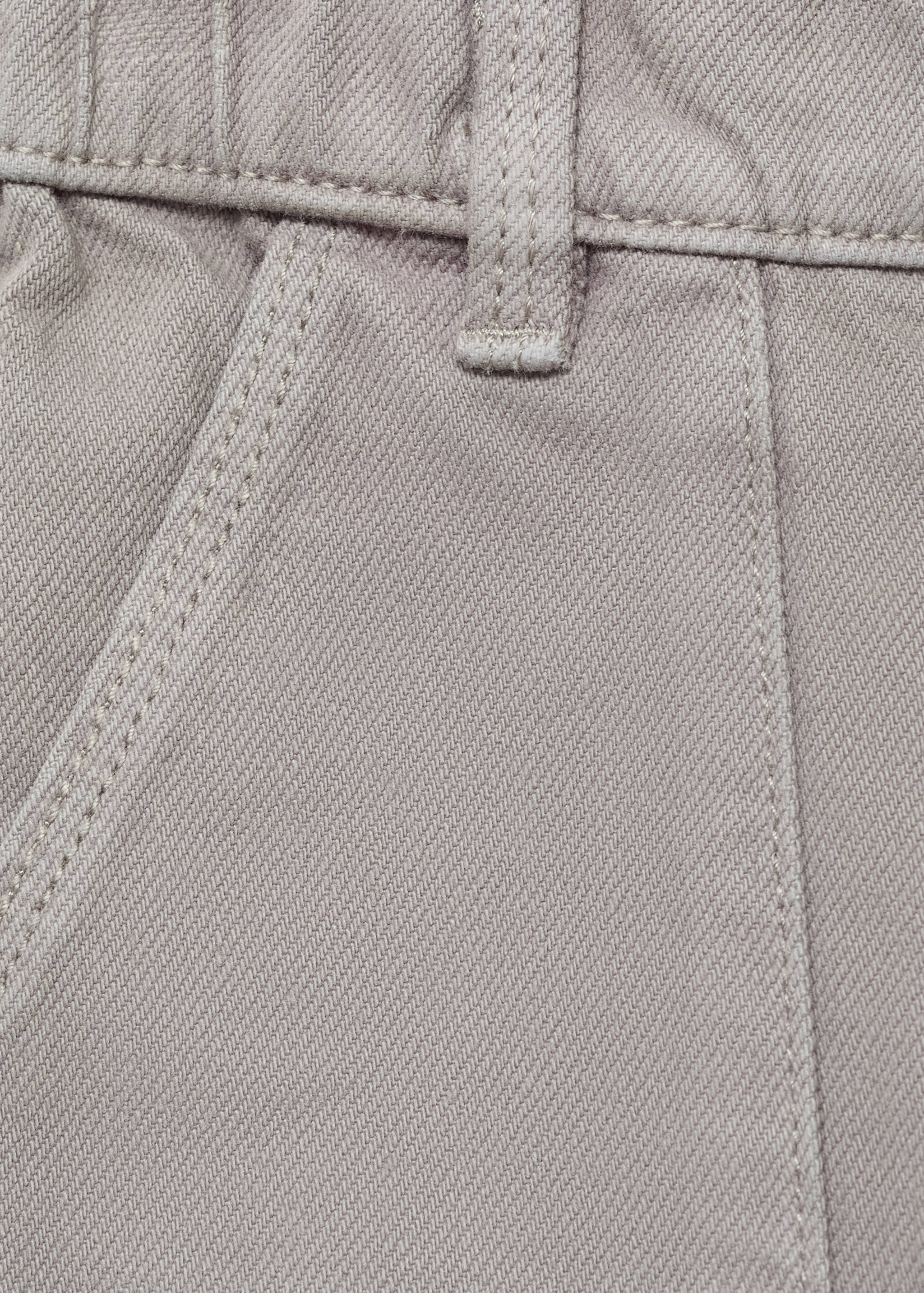 Dżinsy bawełniane z prostymi nogawkami - Szczegóły artykułu 0