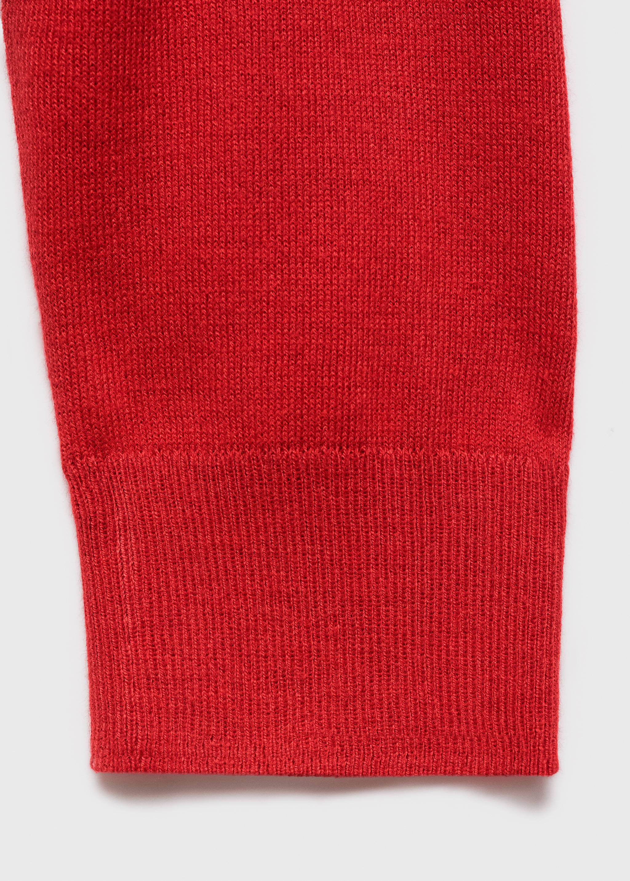 V-neck knitted cardigan - Details of the article 0