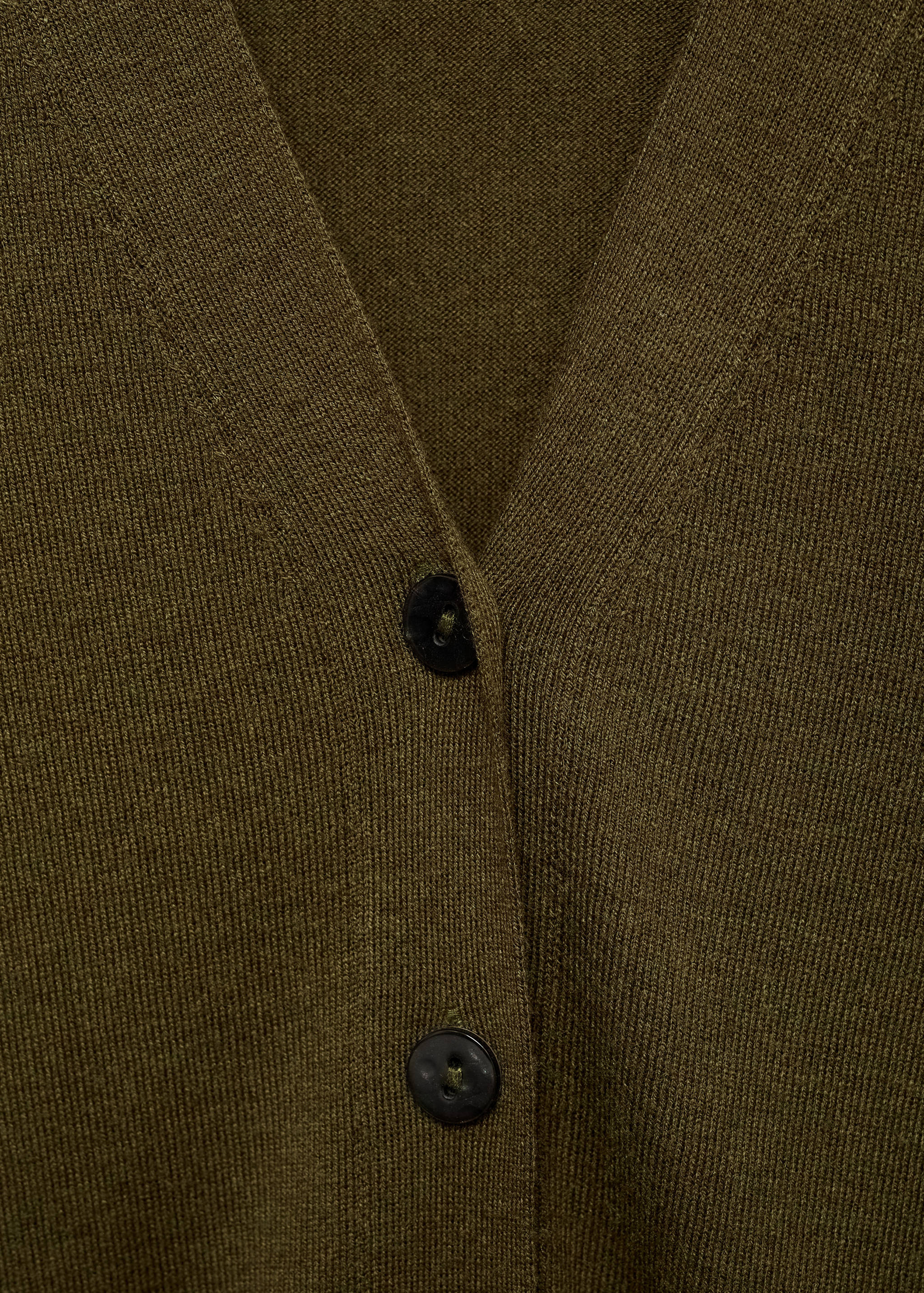 V-neck knitted cardigan - Details of the article 8