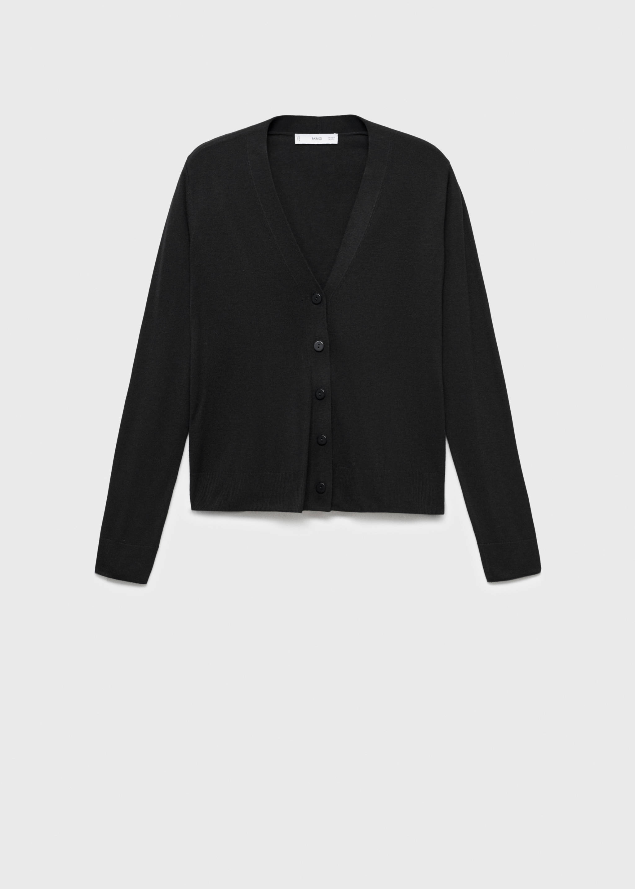 V-neck knitted cardigan - Article without model