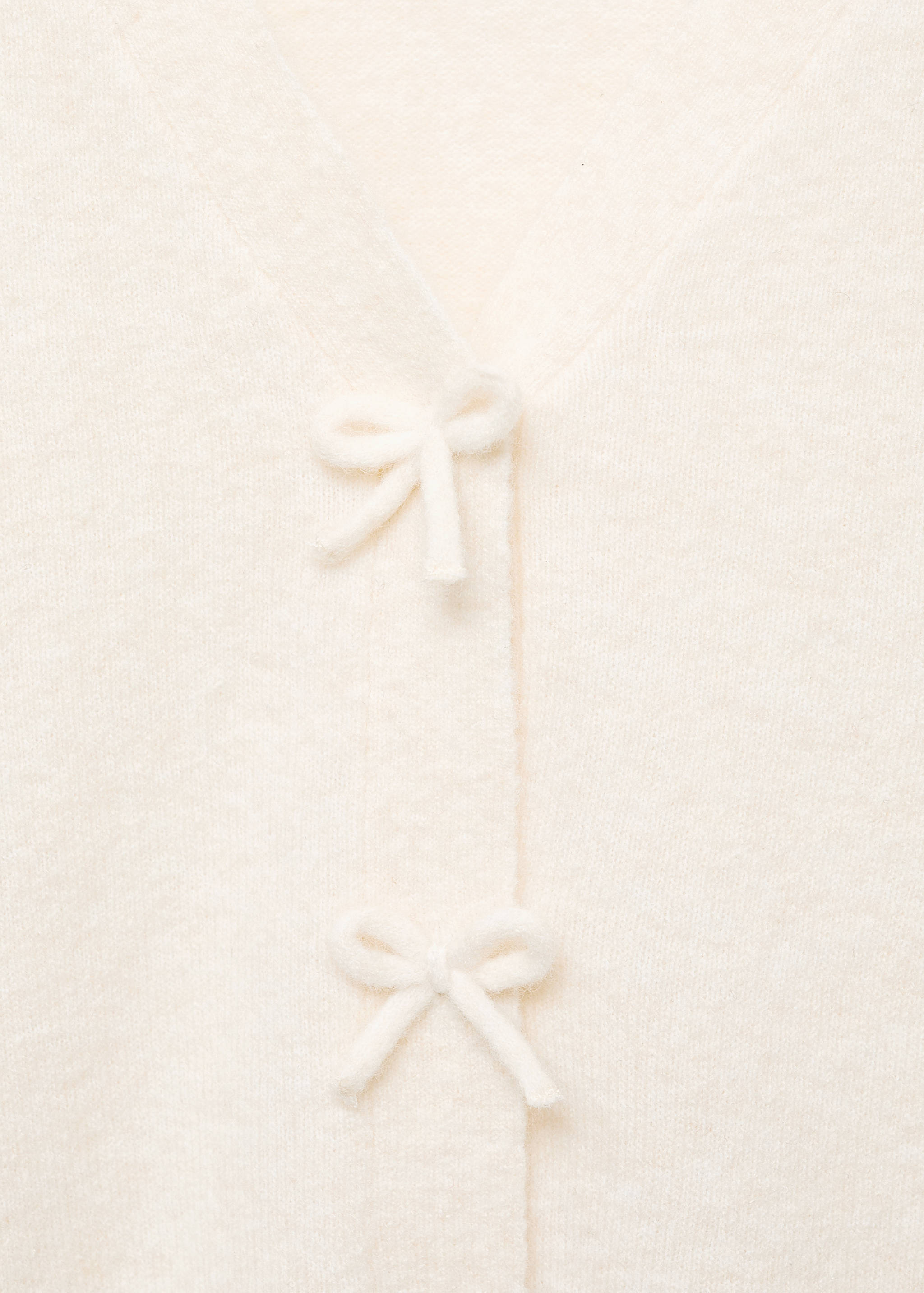 Cardigan col en V laine mélangée - Détail de l'article 8