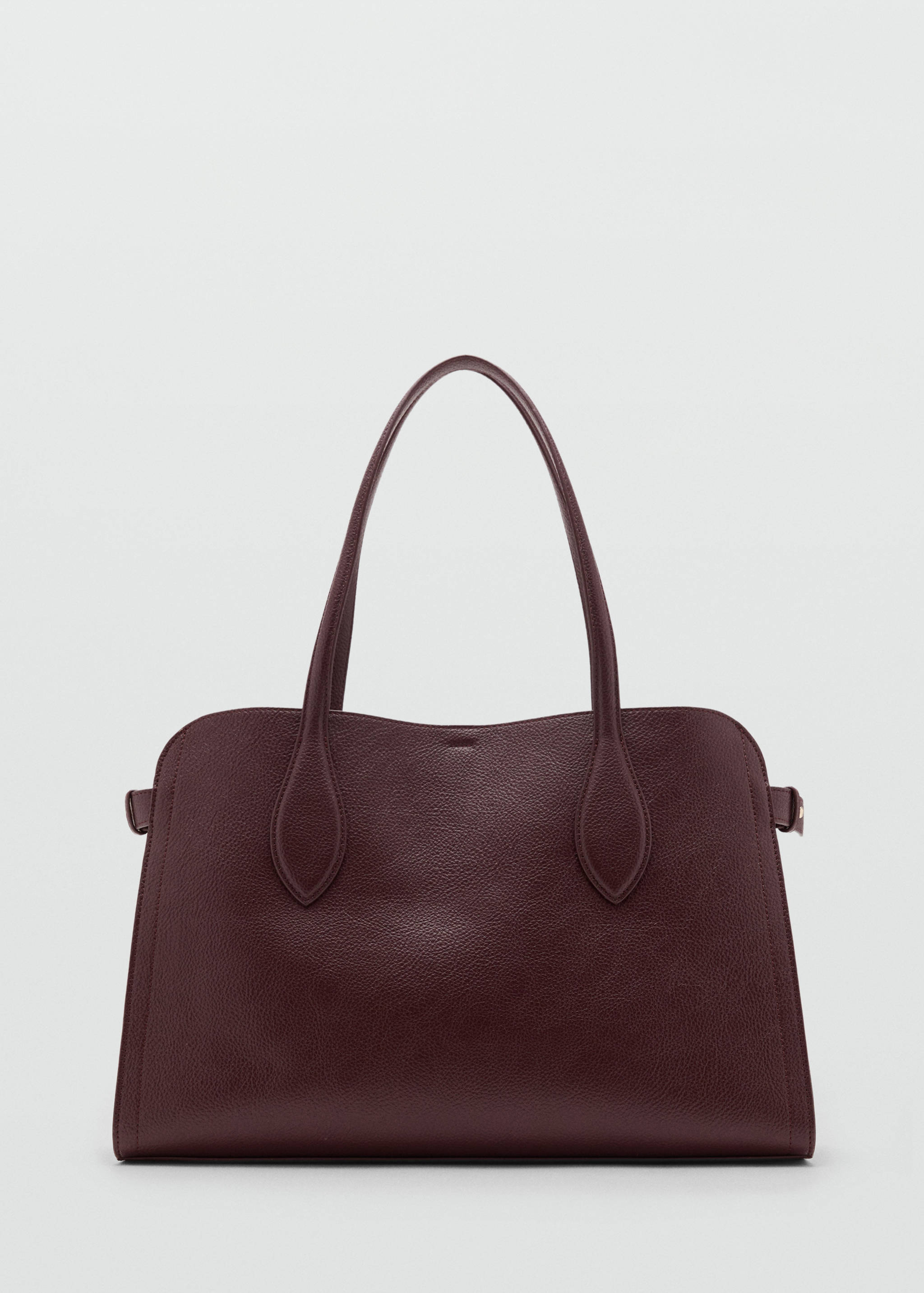 Medium bag with beaten leather effect - Article without model