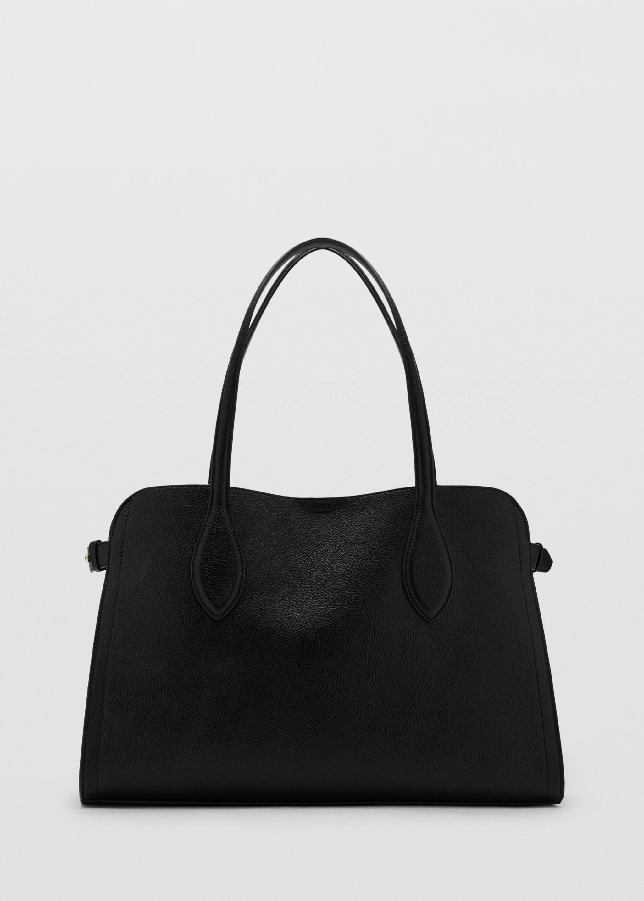Medium bag with beaten leather effect - Article without model