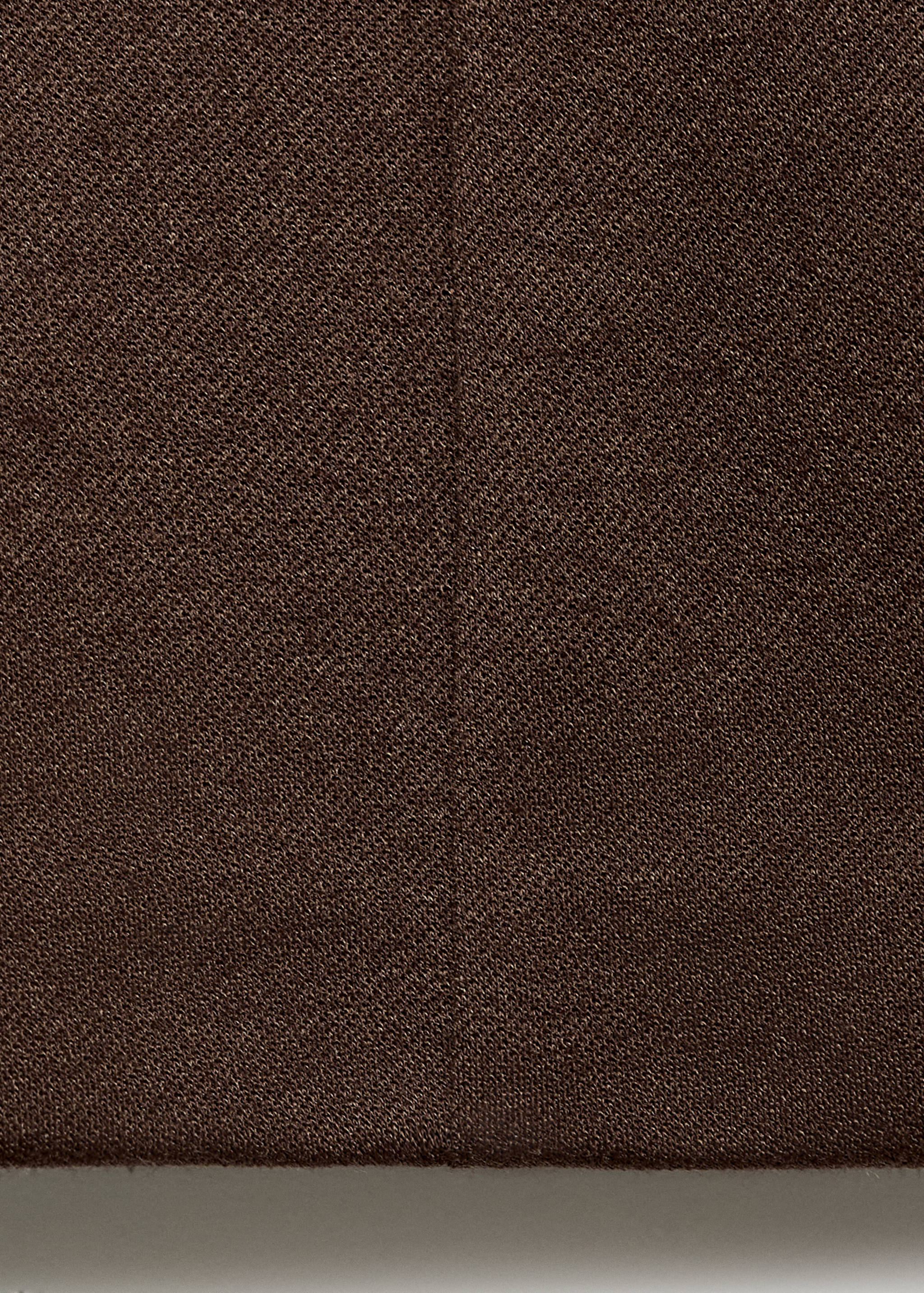 Sleeveless top with stitching detail - Details of the article 0