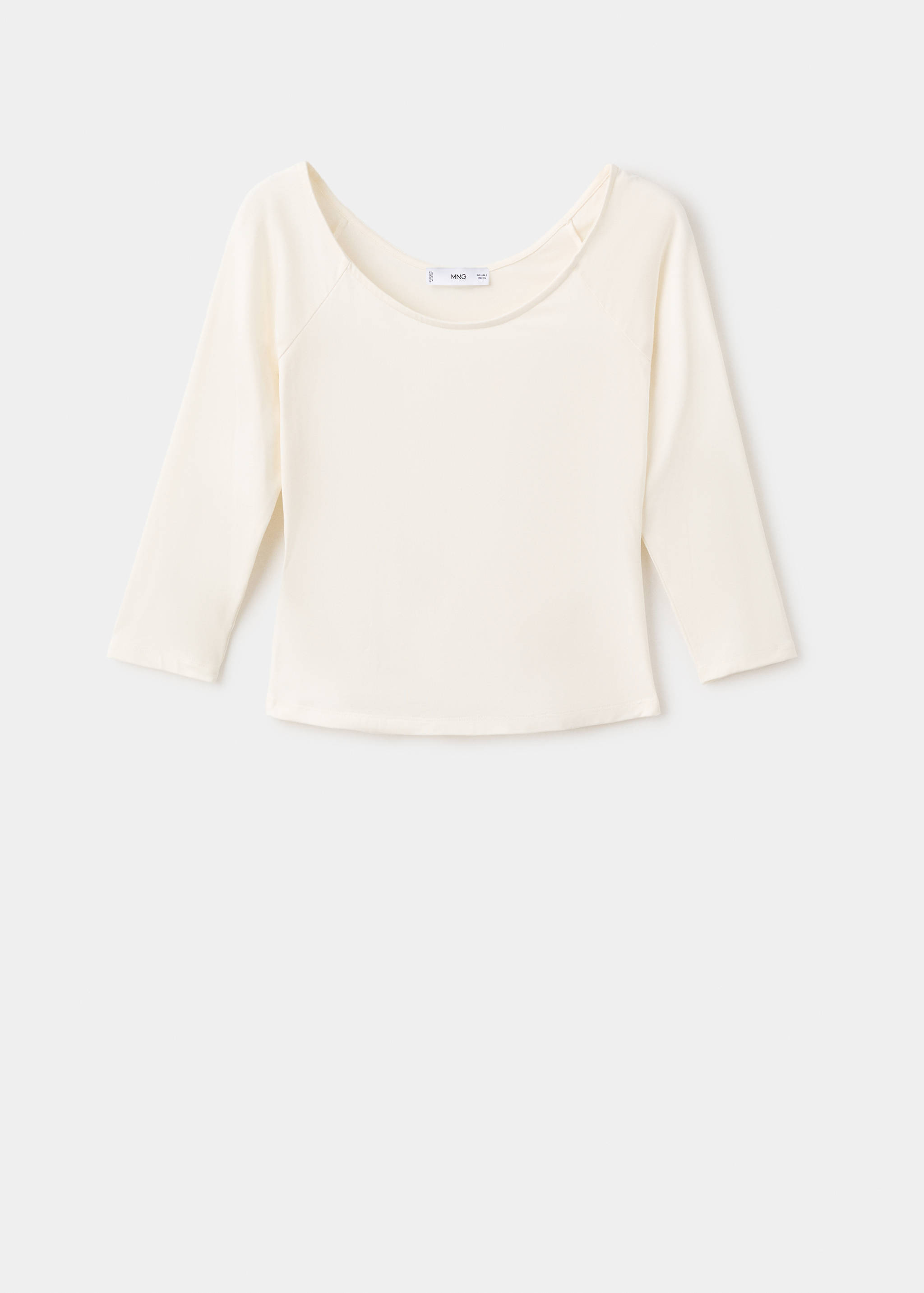 Three-quarter sleeve t-shirt - Article without model