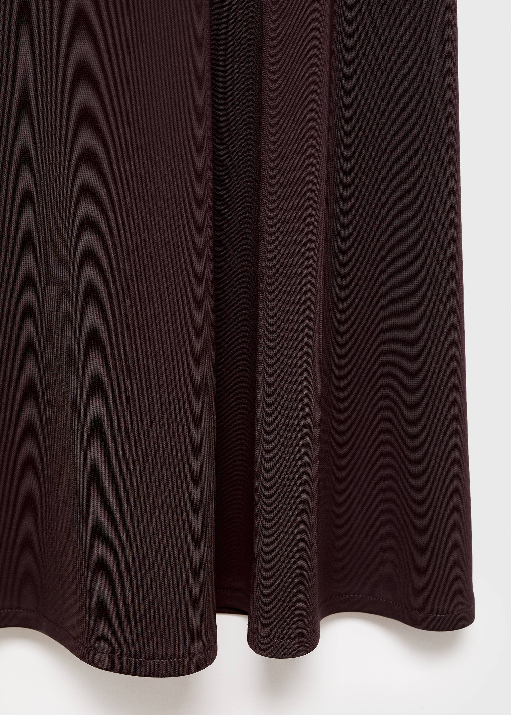 A-line dress with asymmetrical neckline - Details of the article 8