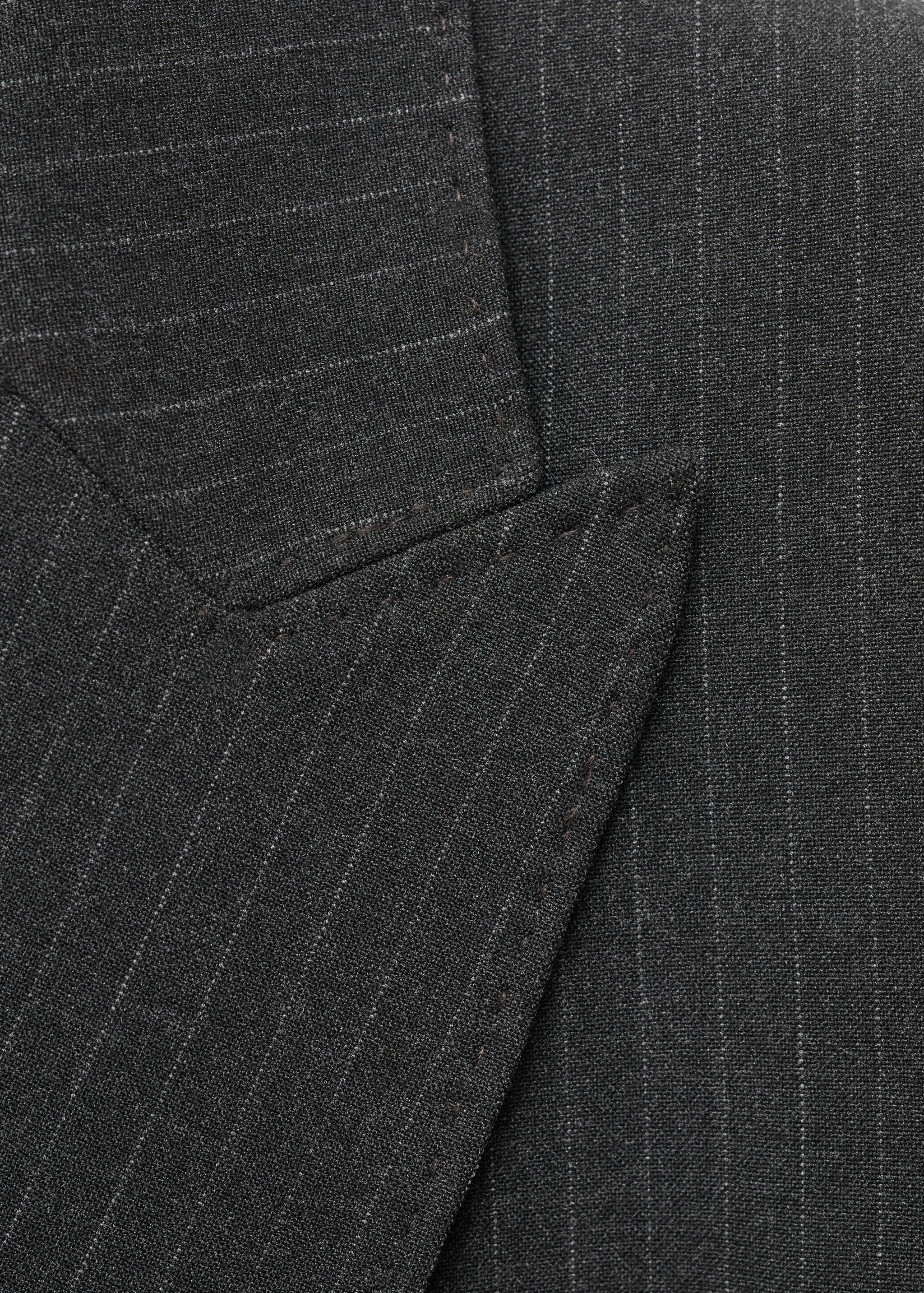 Pinstripe suit blazer - Details of the article 0