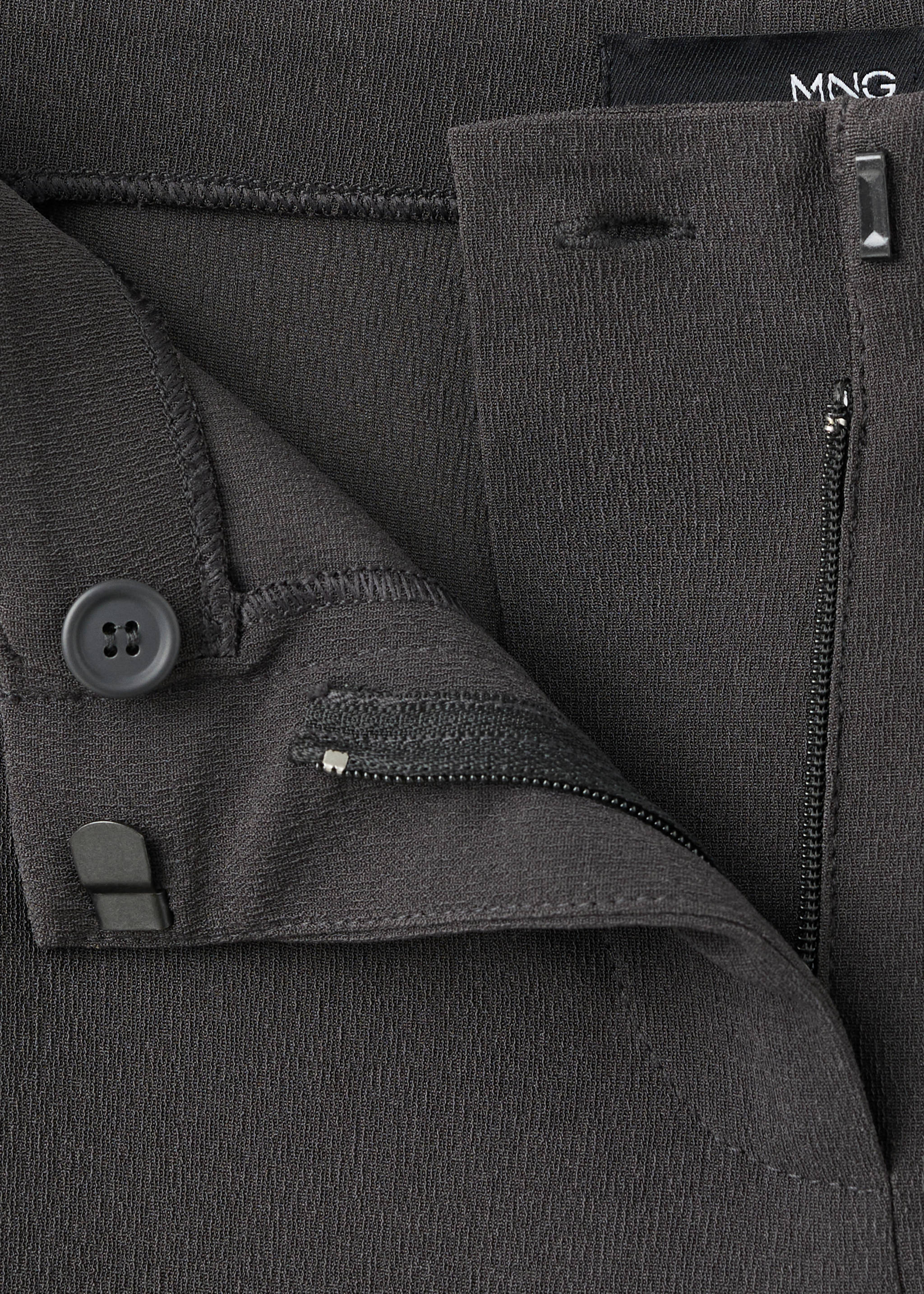 Seamless straight-leg suit pants - Details of the article 8