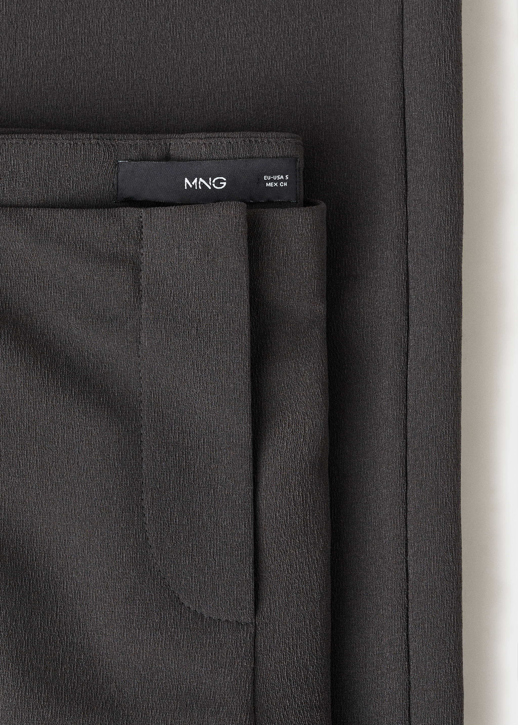 Seamless straight-leg suit pants - Details of the article 0