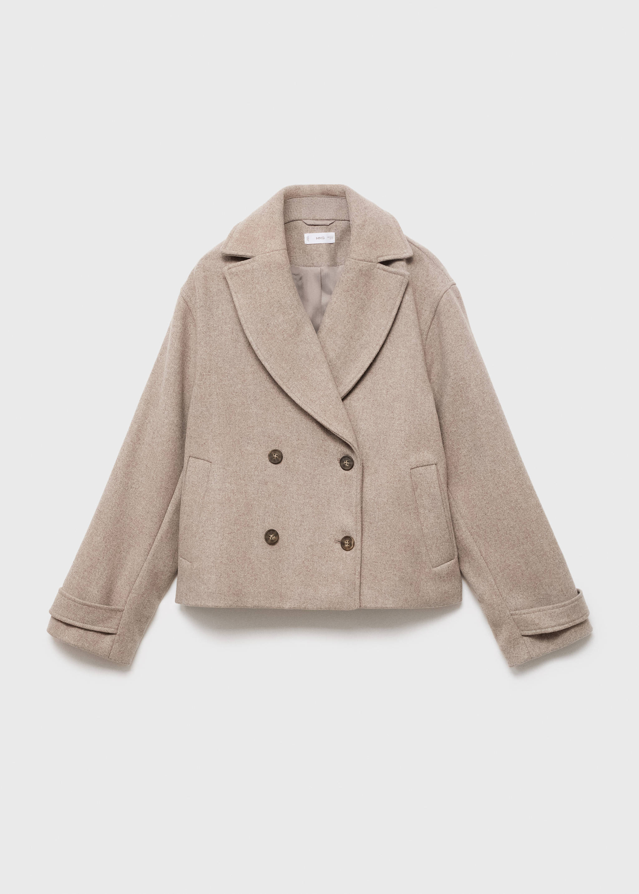 Wool fabric coat - Article without model
