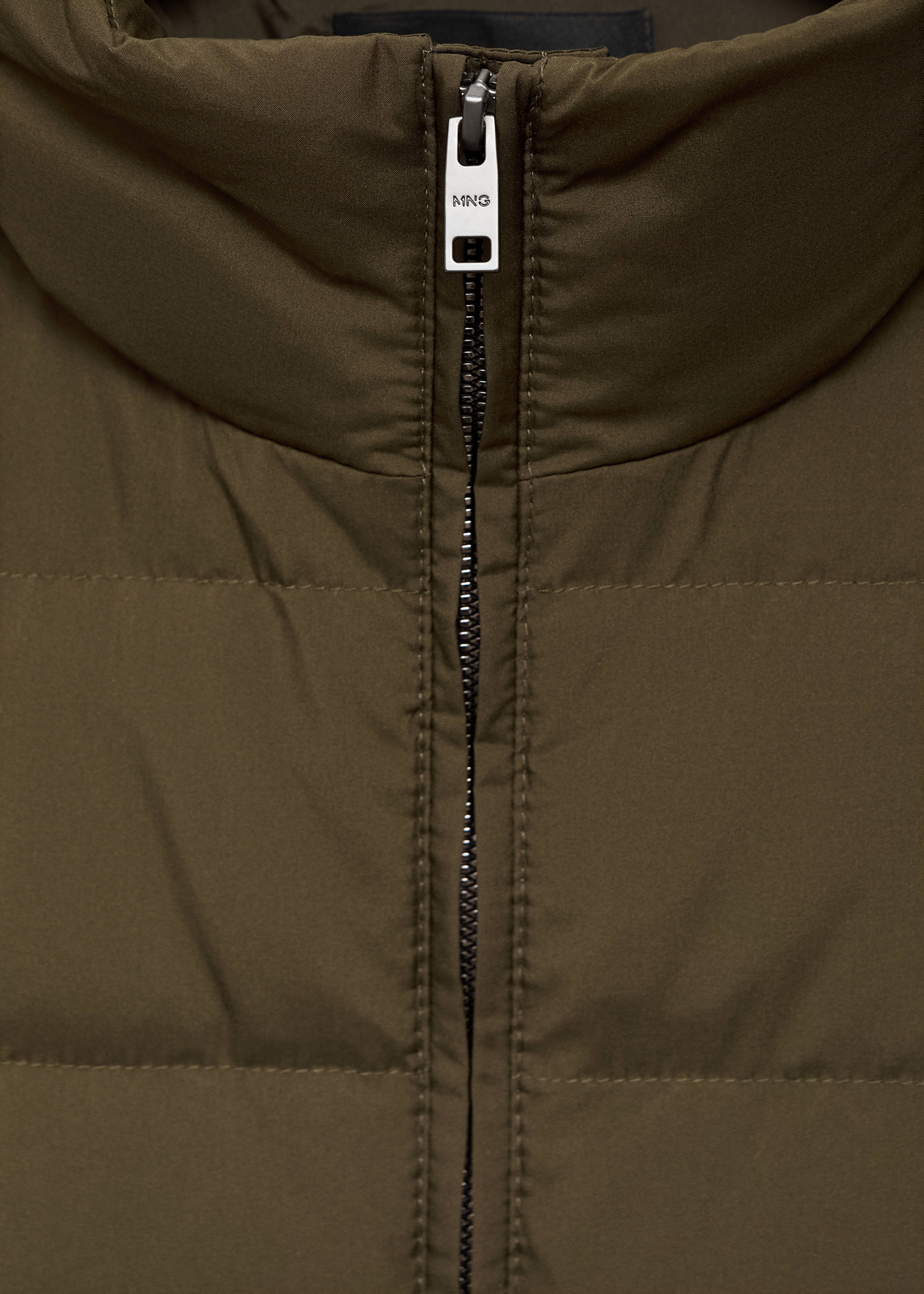 Packable down and feather padded gilet - Details of the article 8