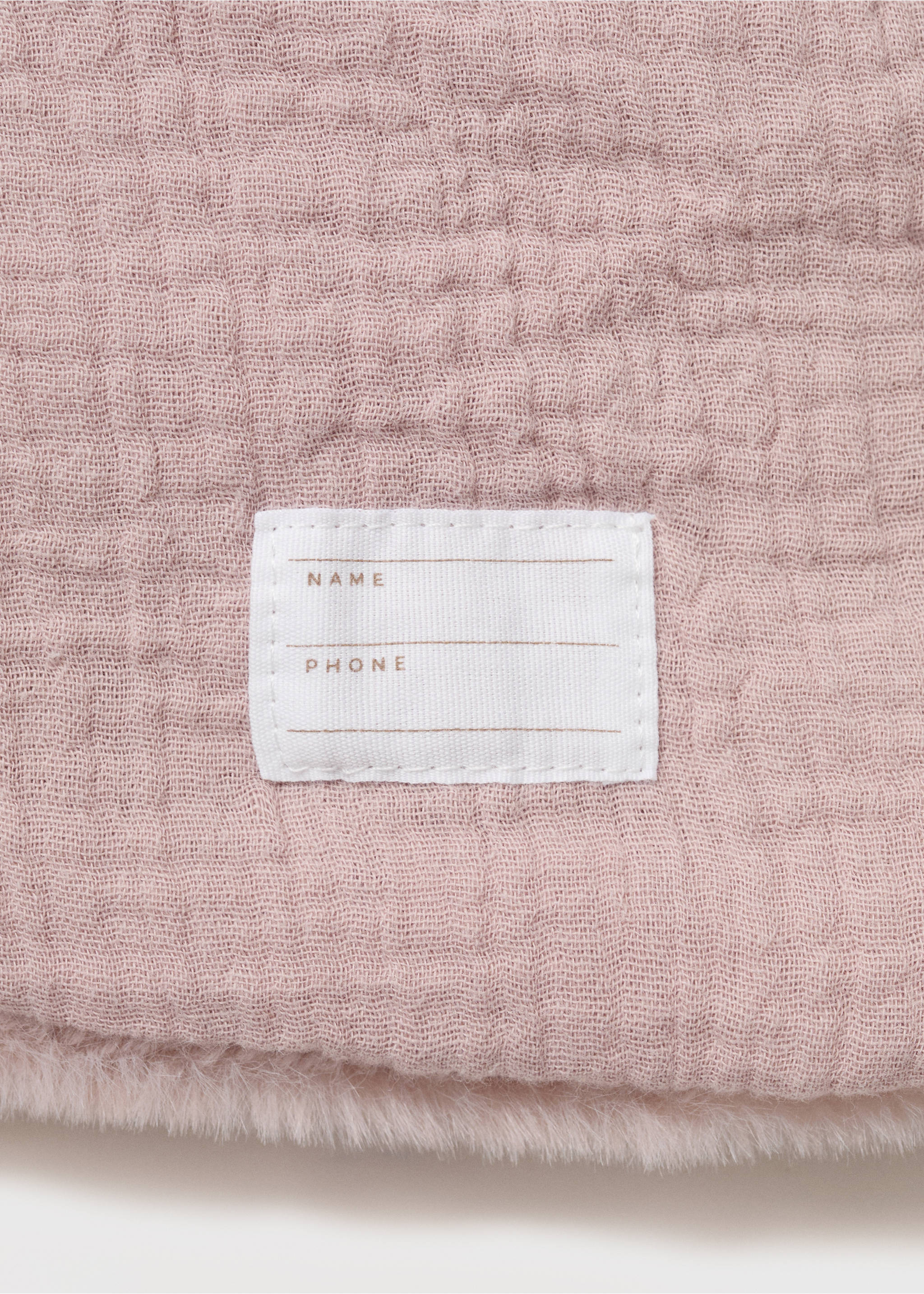 Abrigo pelo capucha - Detalle del artículo 0, Rosa. Ref: 17065969-00.