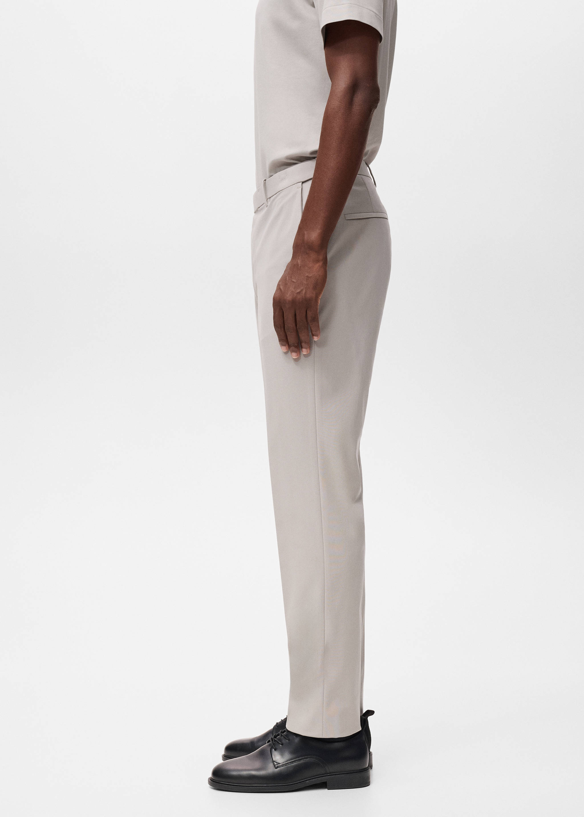 Zurich slim-fit Thermolite® suit trousers - Details of the article 2