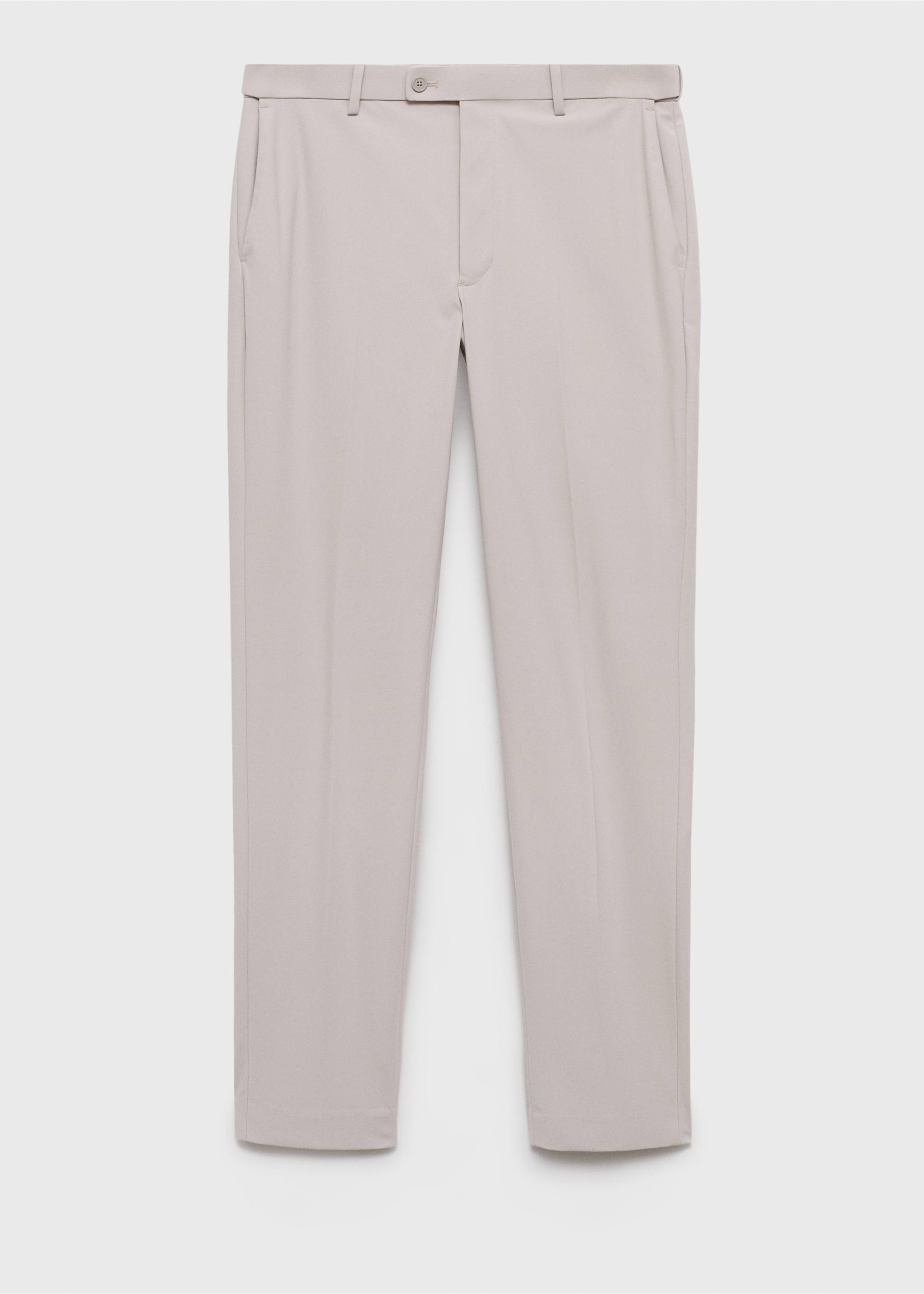 Pantalón traje Zurich slim fit Thermolite® - Artículo sin modelo, Beige. Ref: 17065970-00.