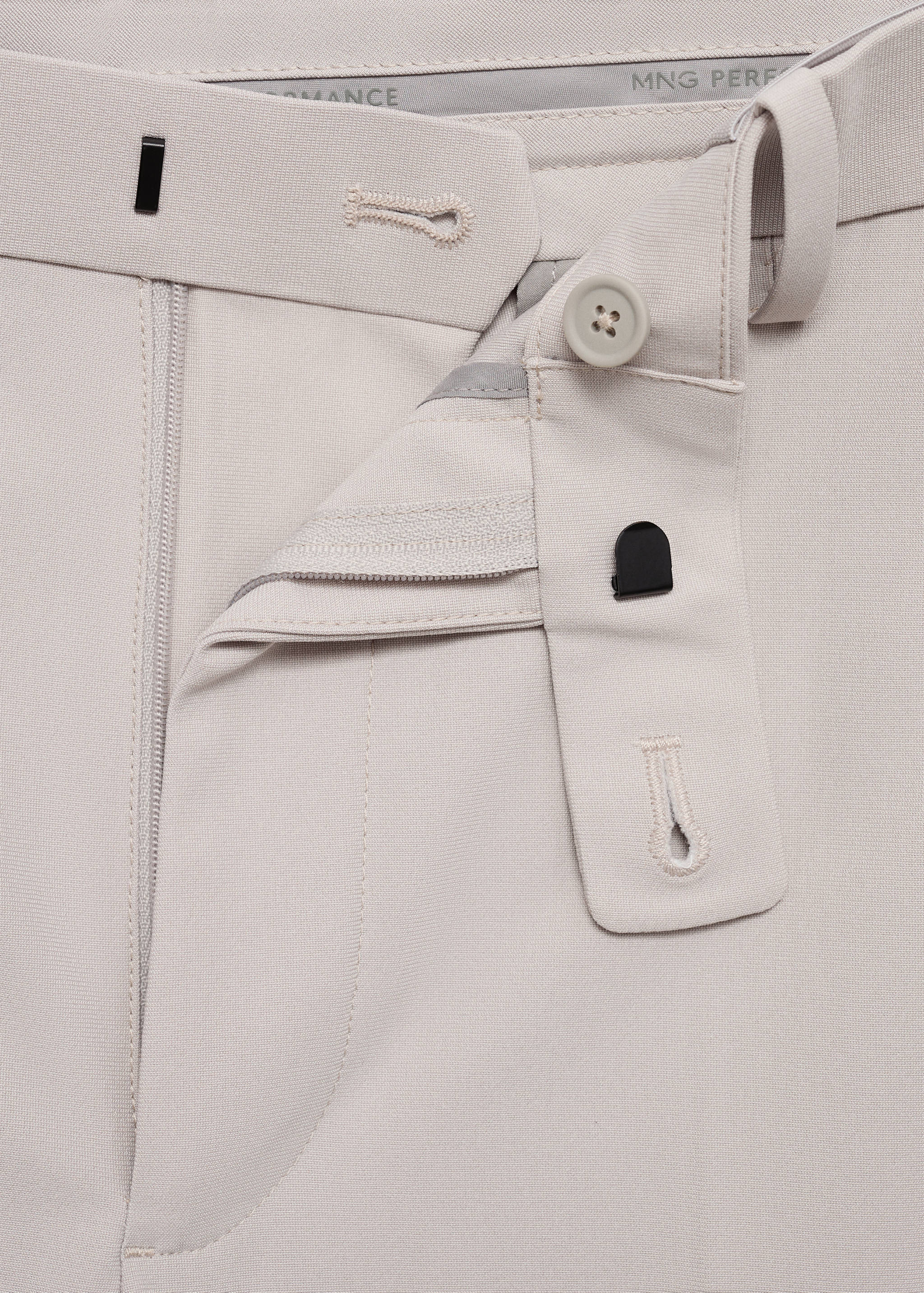 Zurich slim-fit Thermolite® suit trousers - Details of the article 8