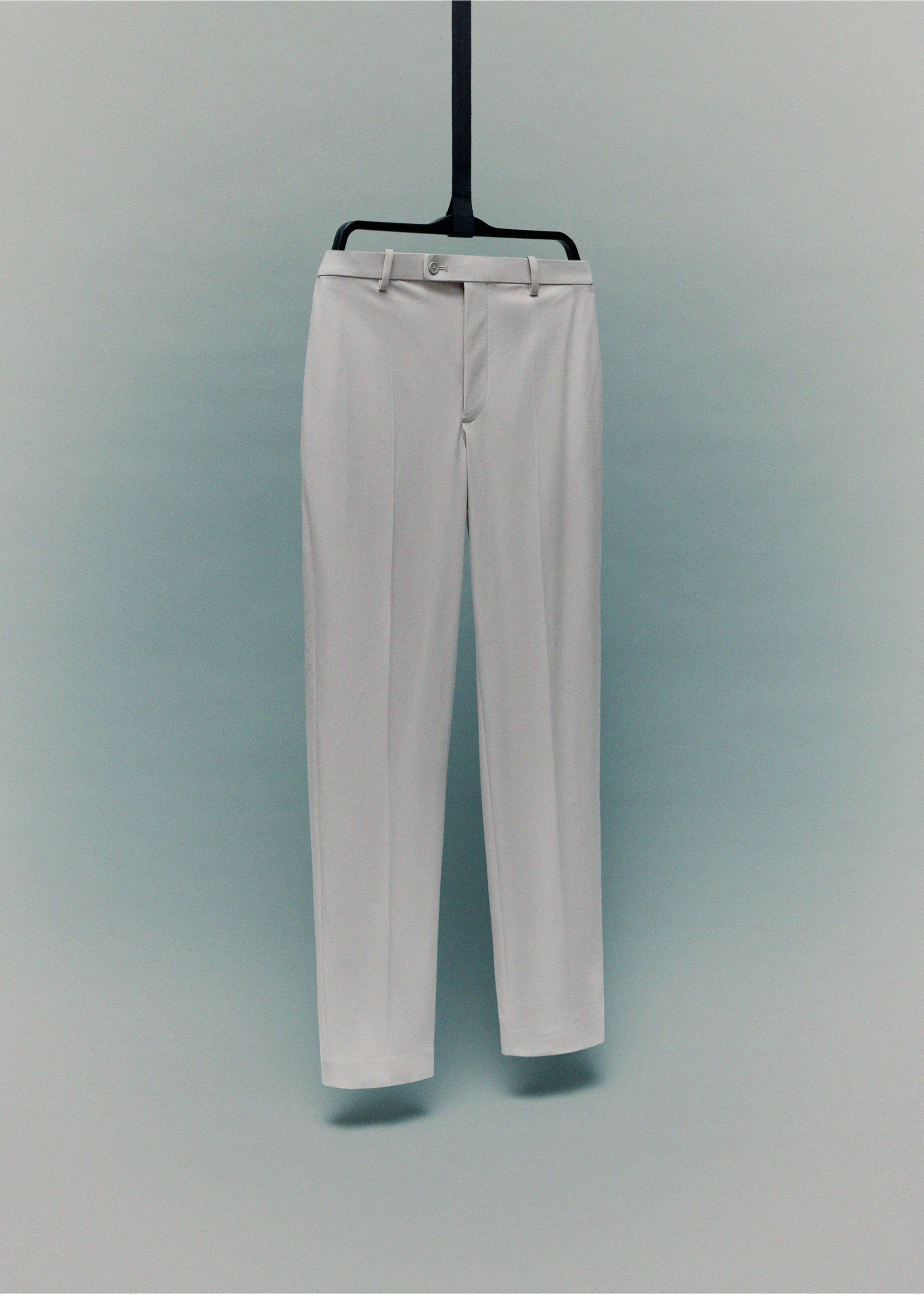 Pantalón traje Zurich slim fit Thermolite® - Detalle del artículo 9, Beige. Ref: 17065970-00.