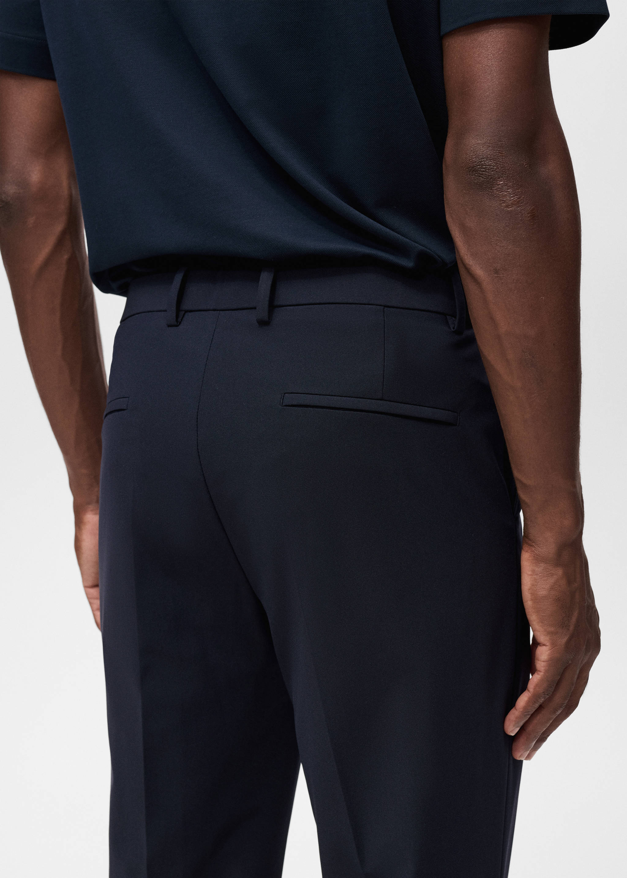 Zurich slim-fit Thermolite® suit trousers - Details of the article 6