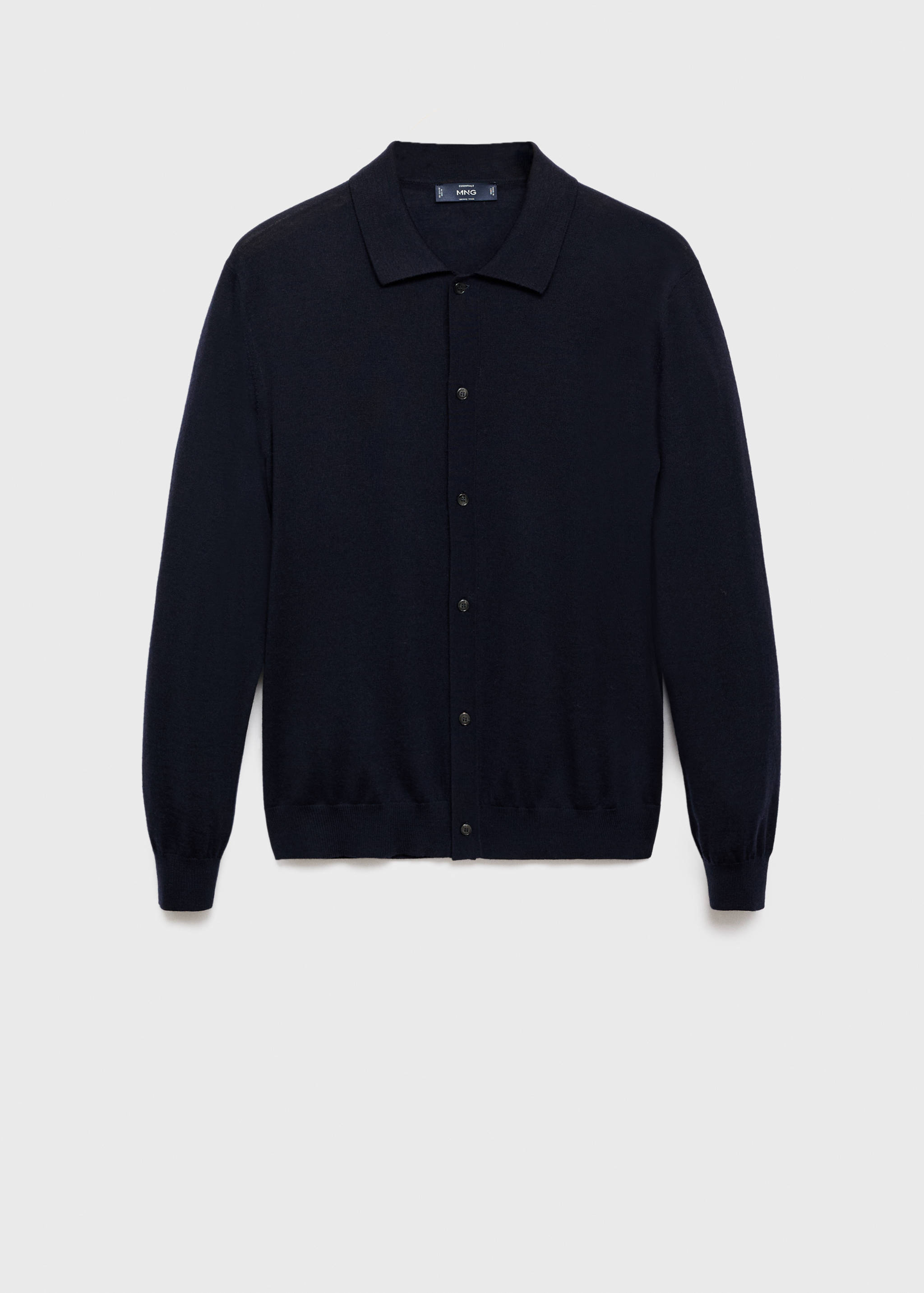 Cárdigan 100% lana merino - Artículo sin modelo