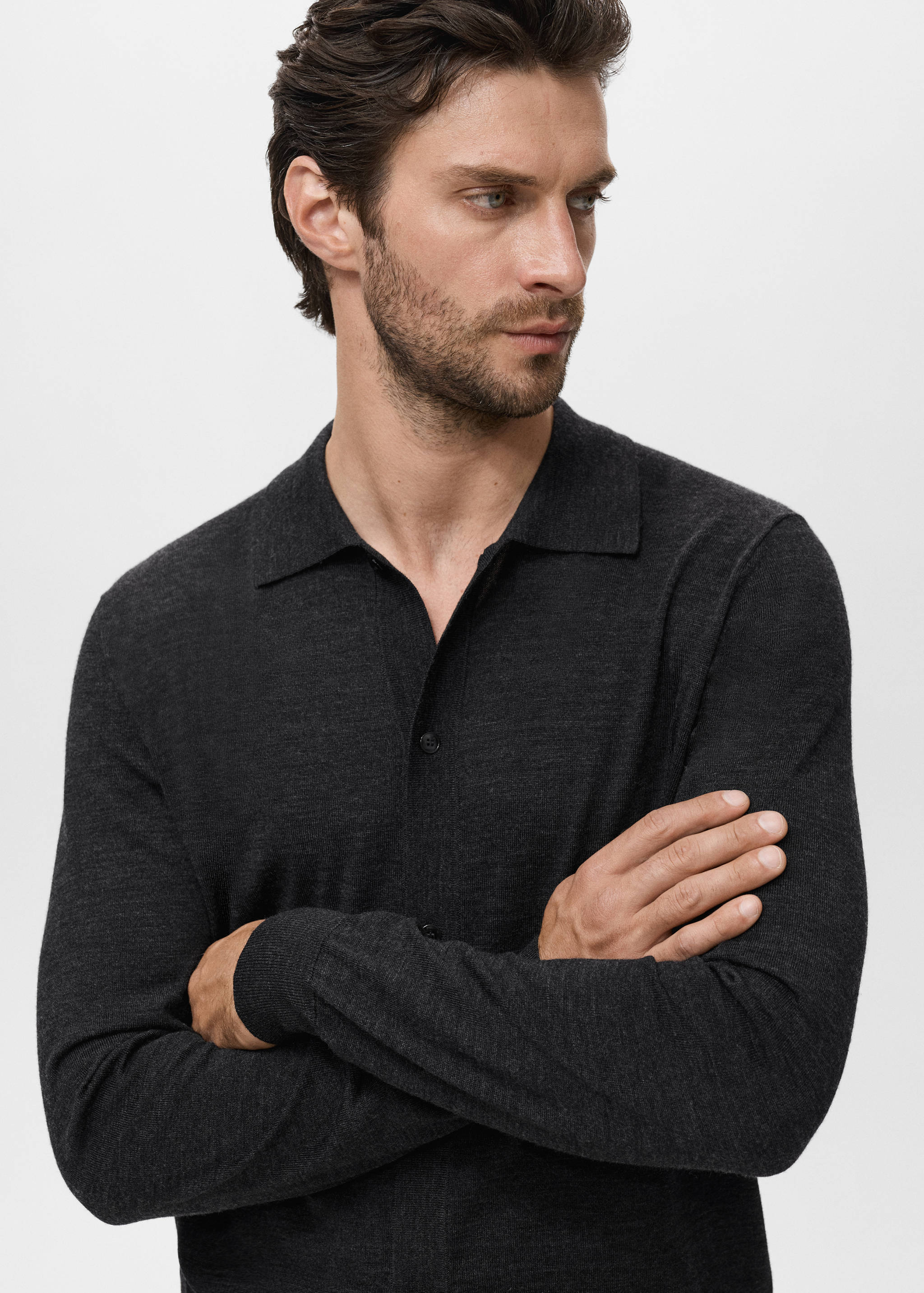 Cárdigan 100% lana merino - Detalle del artículo 1