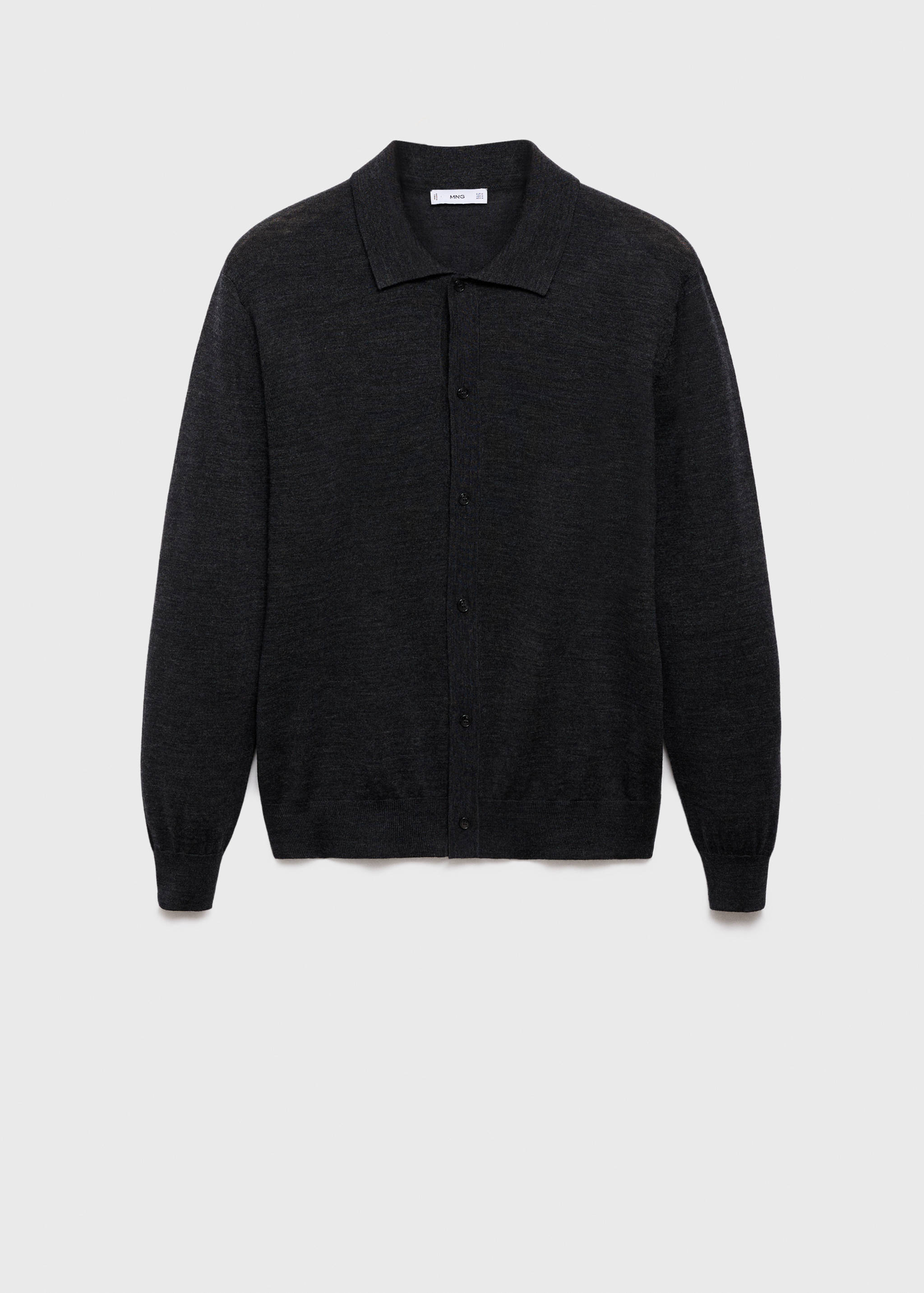 Cárdigan 100% lana merino - Artículo sin modelo