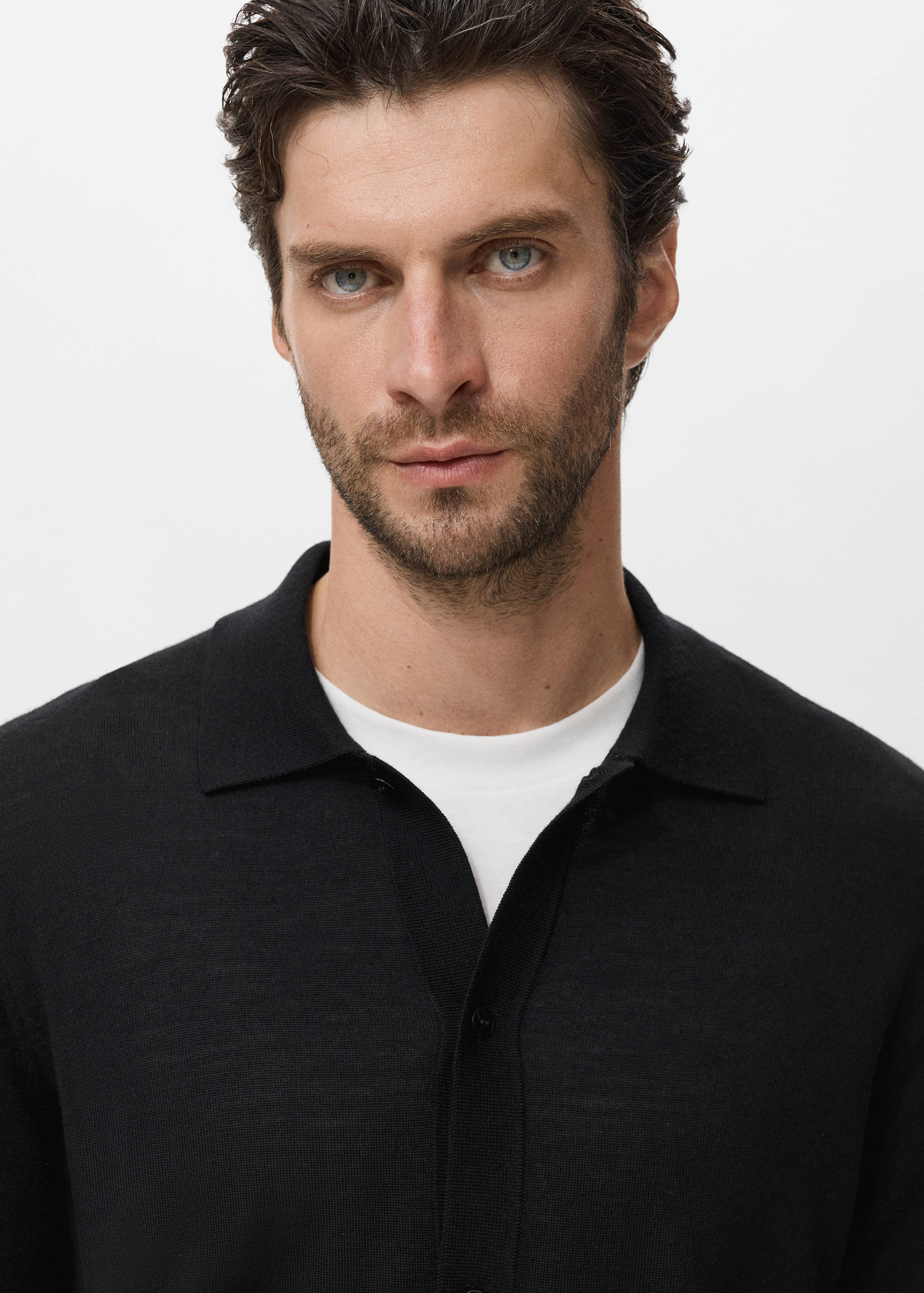 Cárdigan 100% lana merino - Detalle del artículo 1