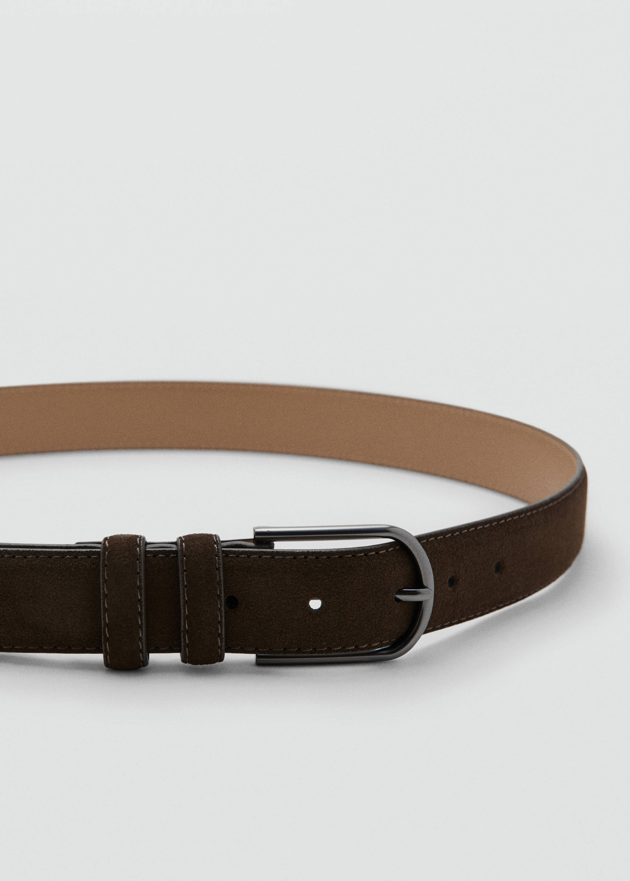 Suede leather belt - Details of the article 1