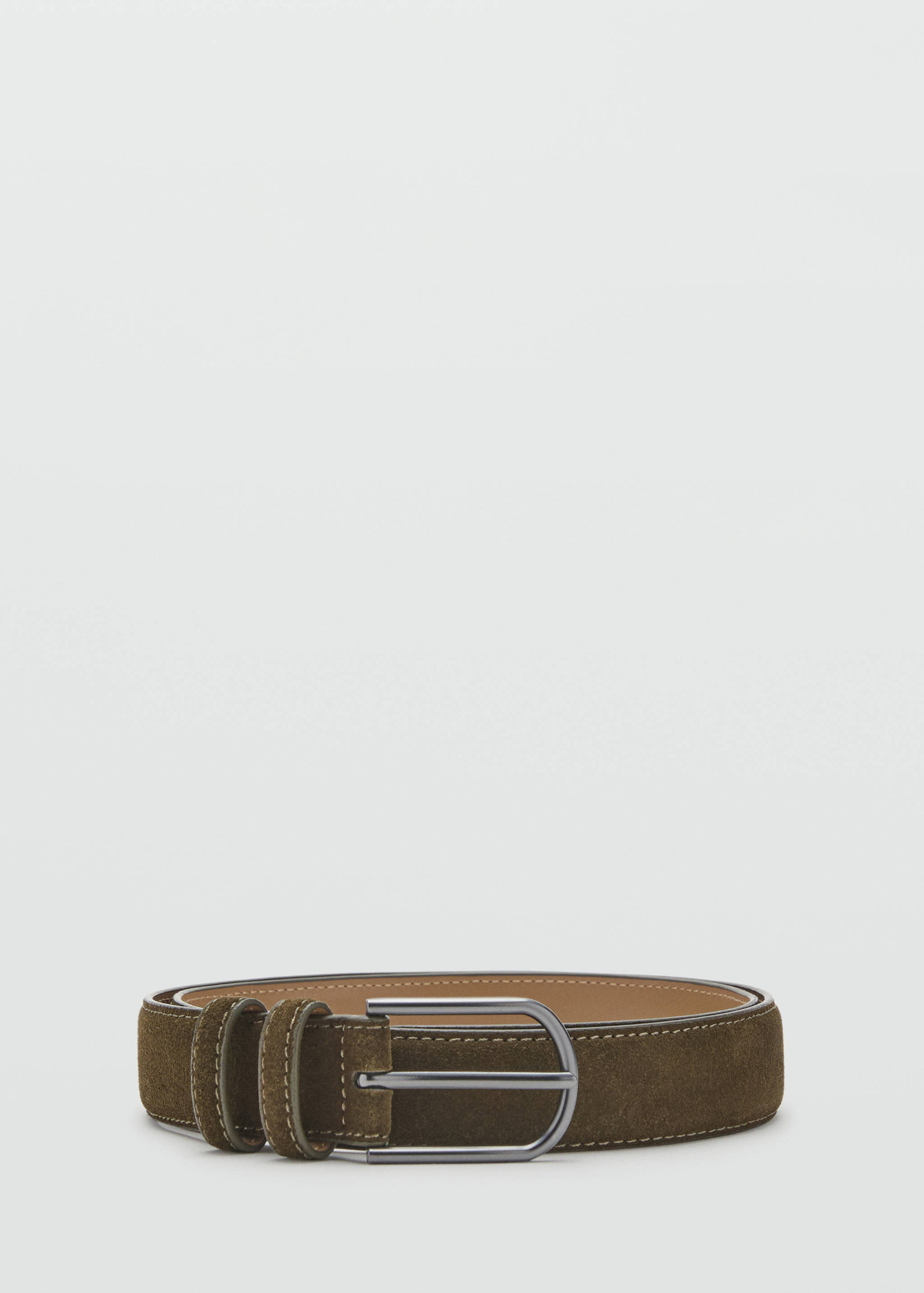 Suede leather belt - Article without model