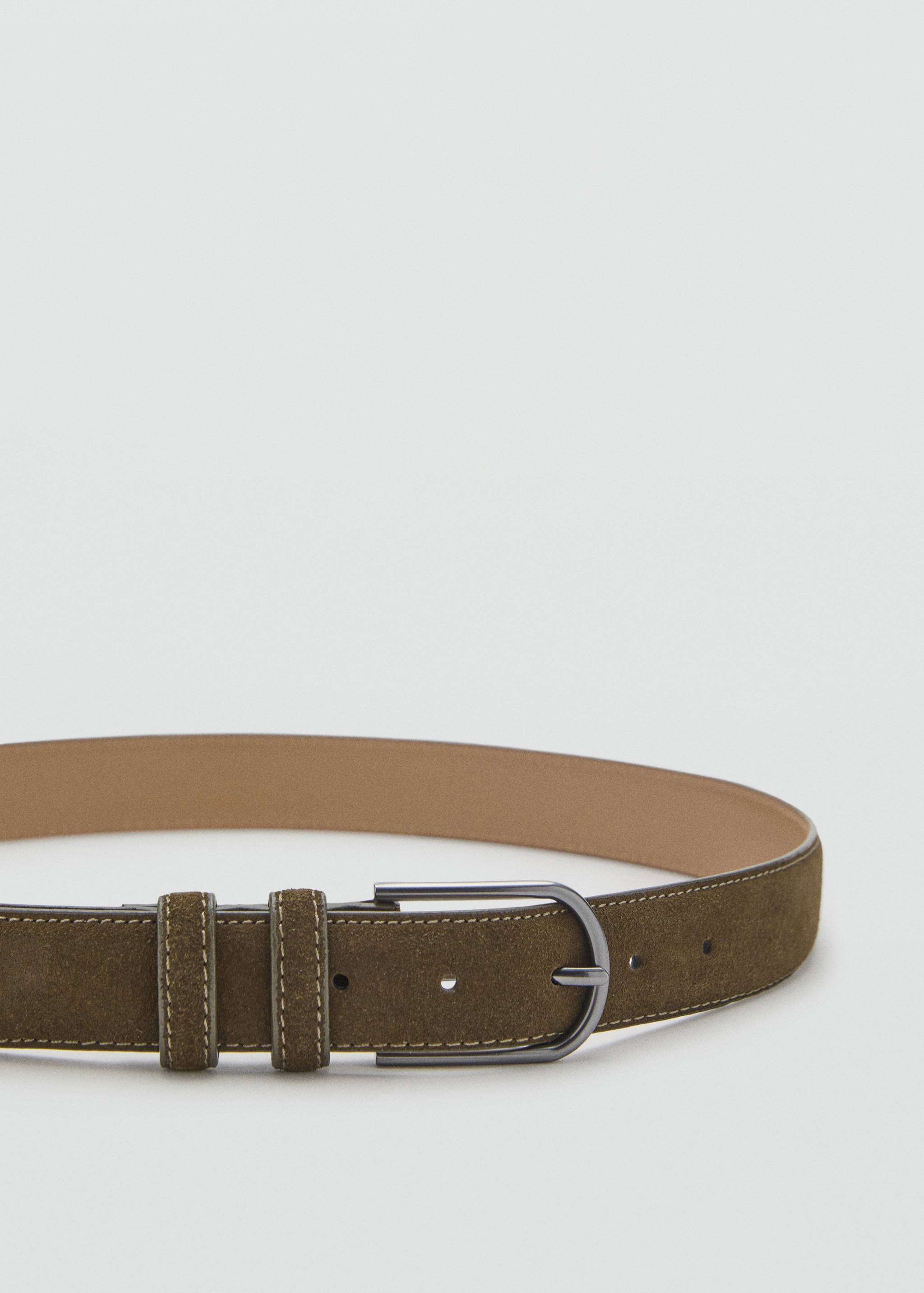 Suede leather belt - Details of the article 1