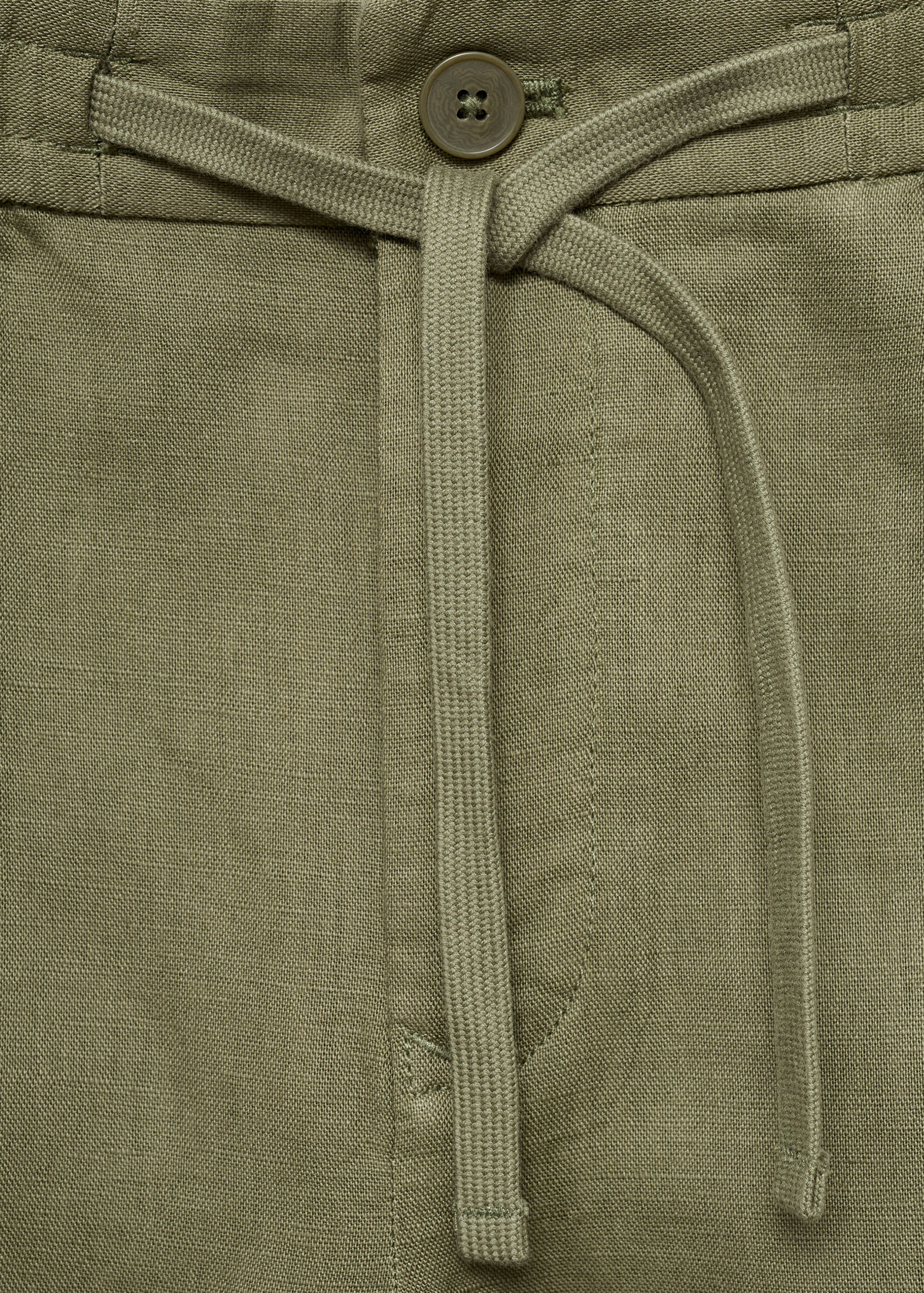 Slim-fit pants with drawstring - Details of the article 8