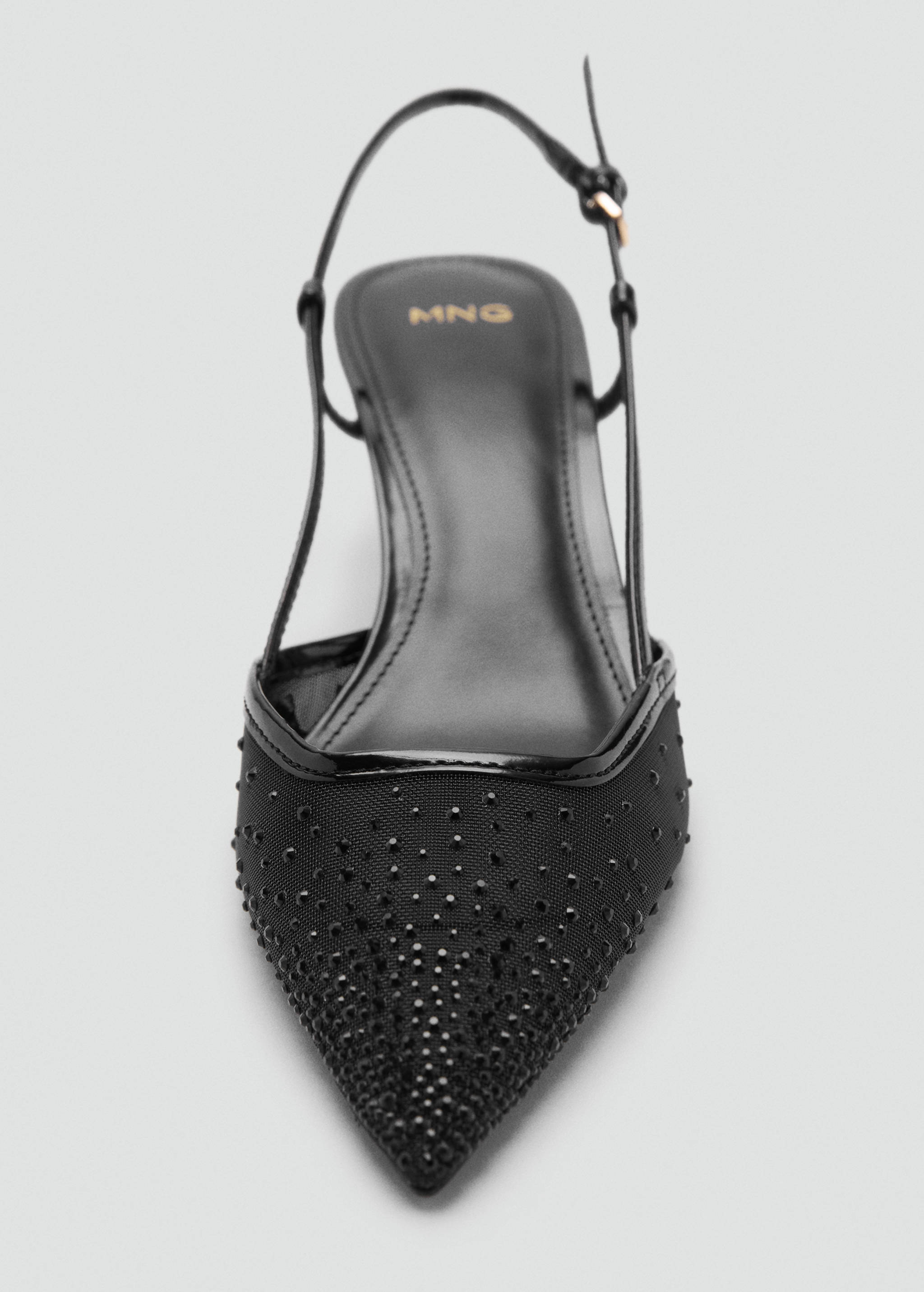 Glitter mesh heeled shoes - Details of the article 2