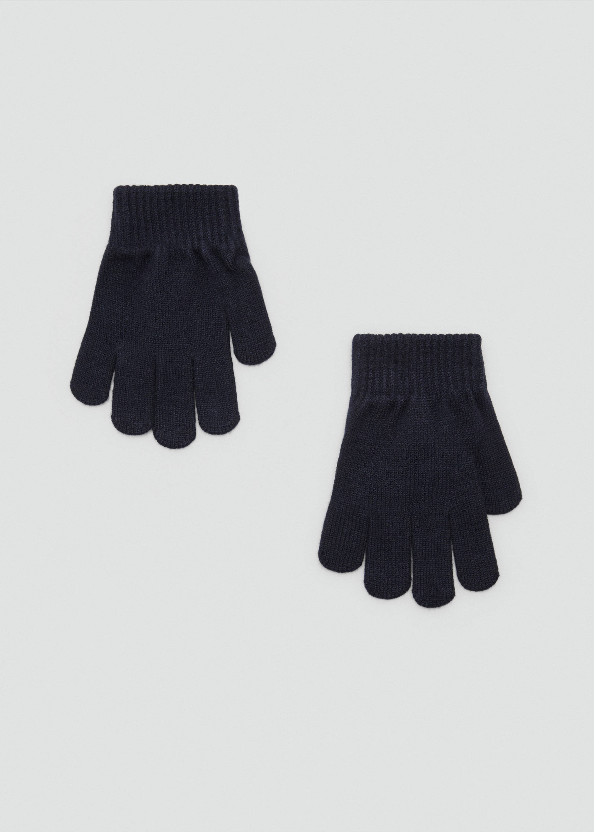 Guantes punto - Artículo sin modelo, Azul marino. Ref: 17065985-00.