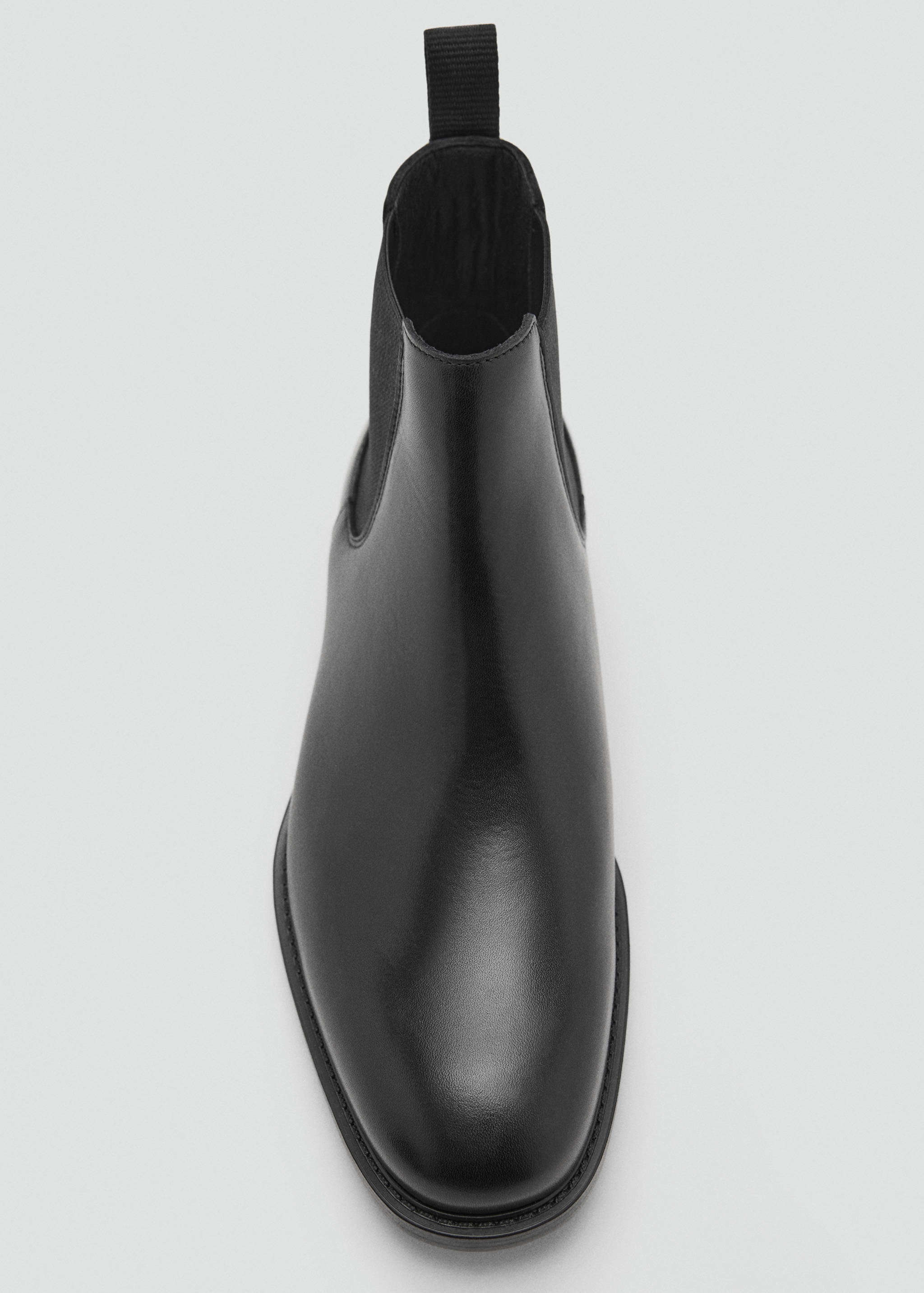 Polished leather chelsea boots - Details of the article 3