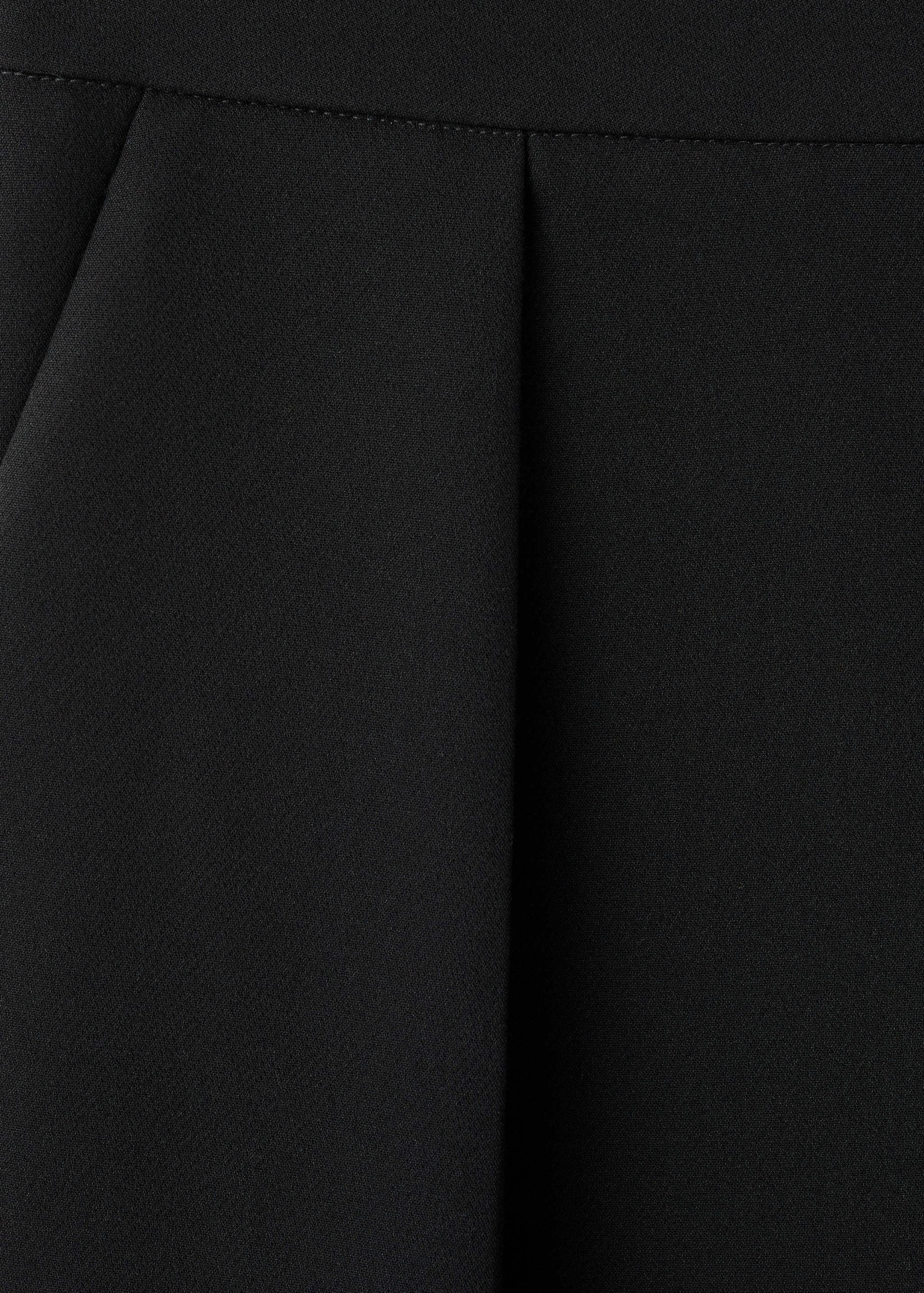 Pleated pants with zipper - Details of the article 0