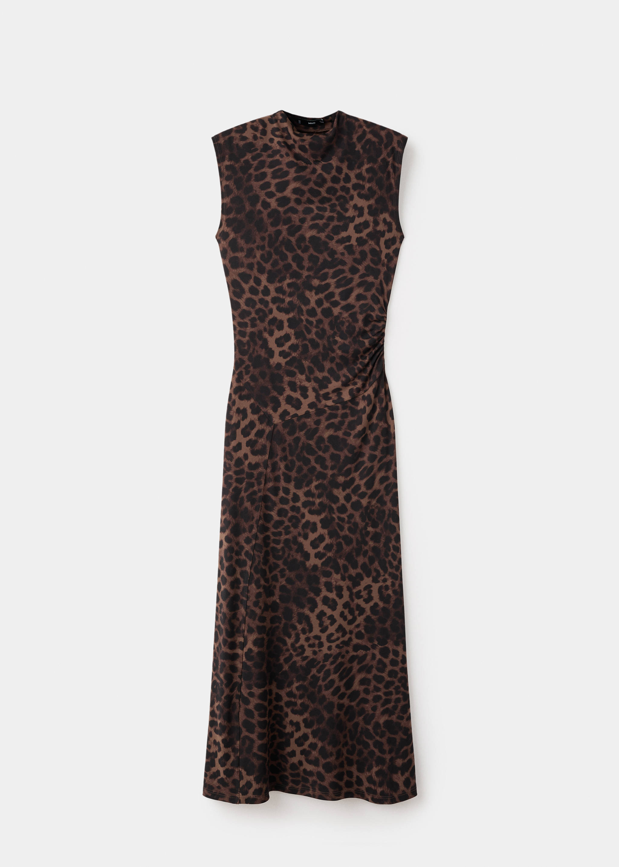 Leopard-print fitted dress - Article without model